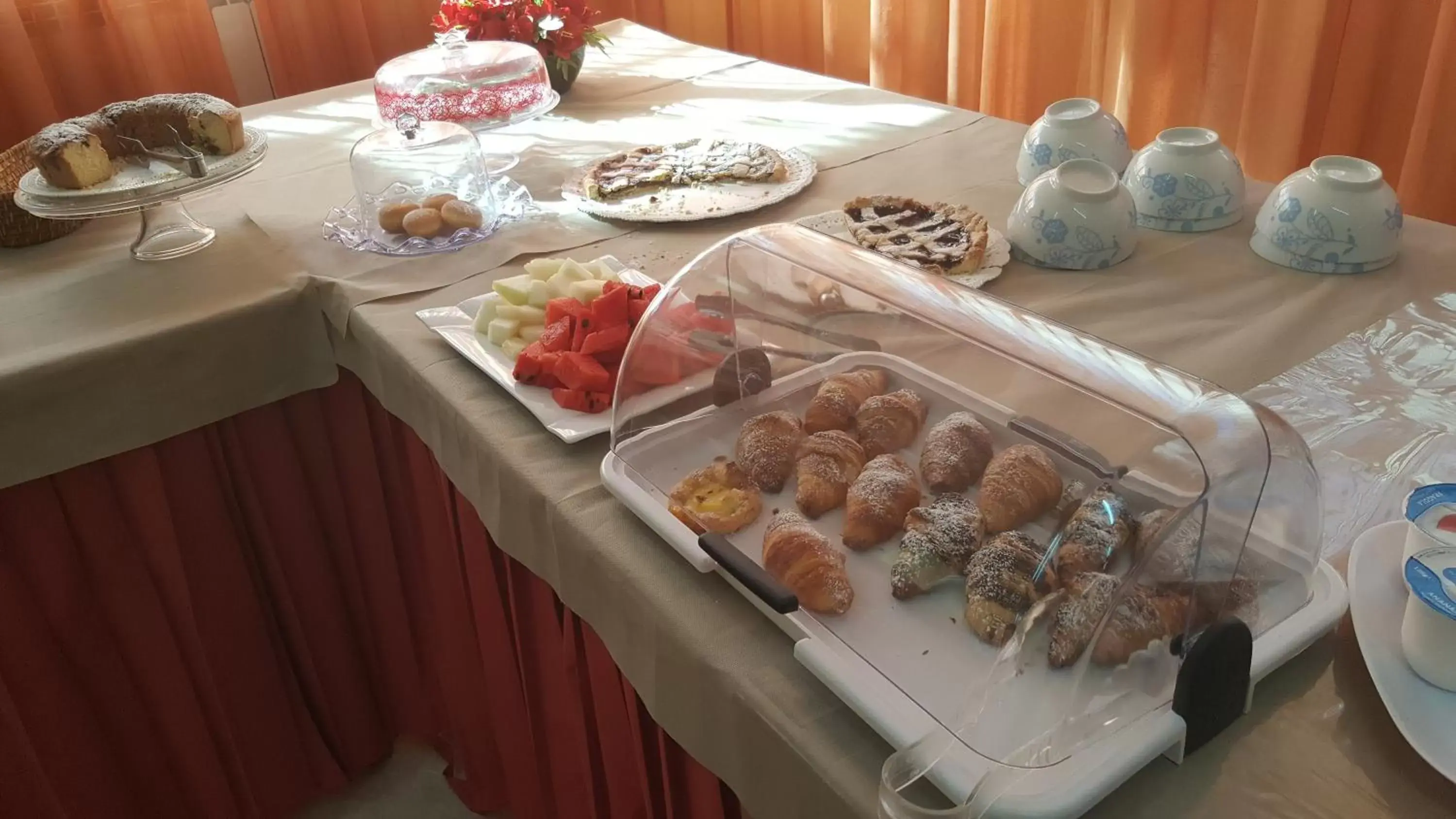 Buffet breakfast in B&B Lu Casale