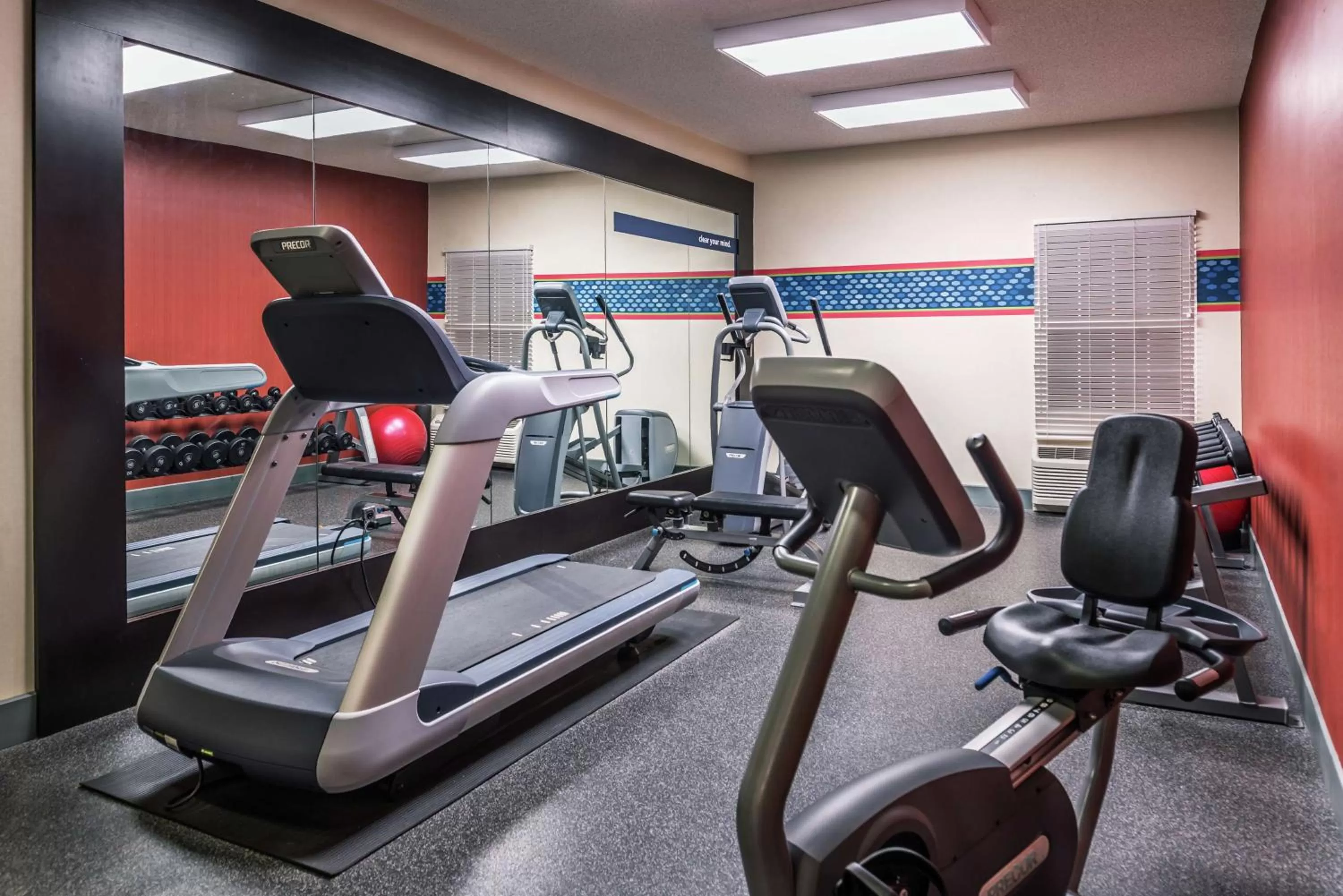 Fitness centre/facilities in Hampton Inn Lexington Historic Area