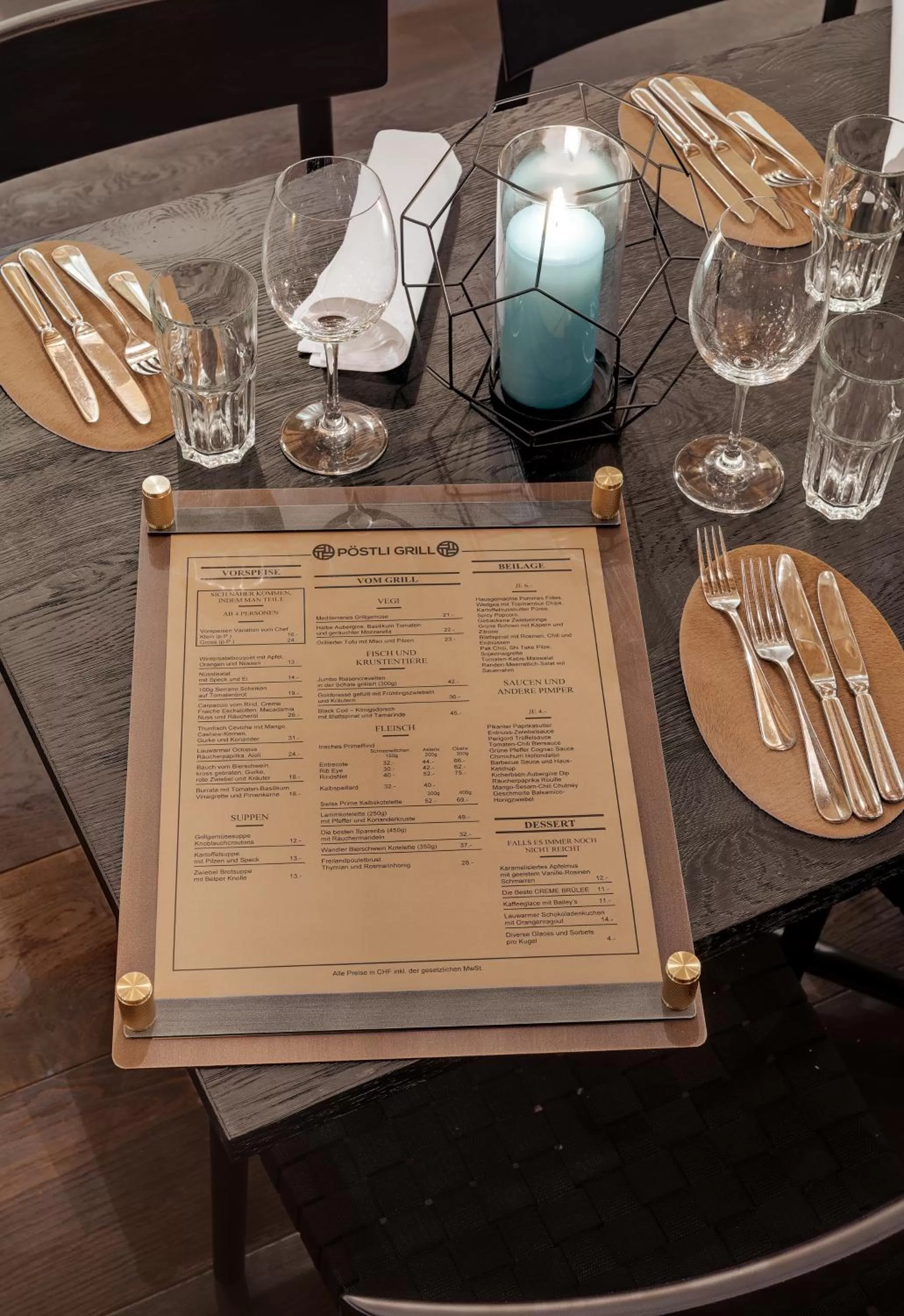 Decorative detail in Morosani Posthotel