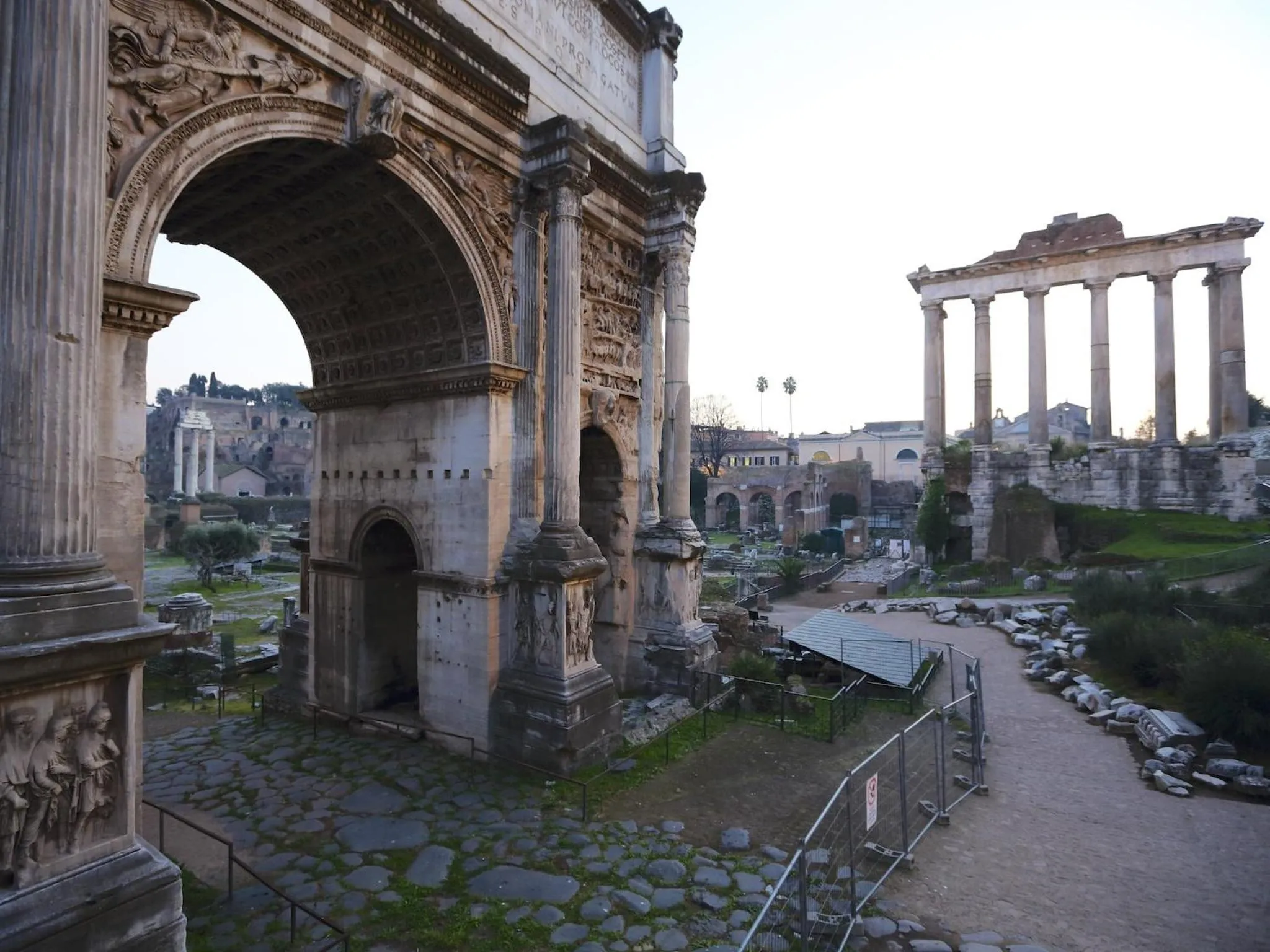 Area and facilities in Tullia&Prisca Relais