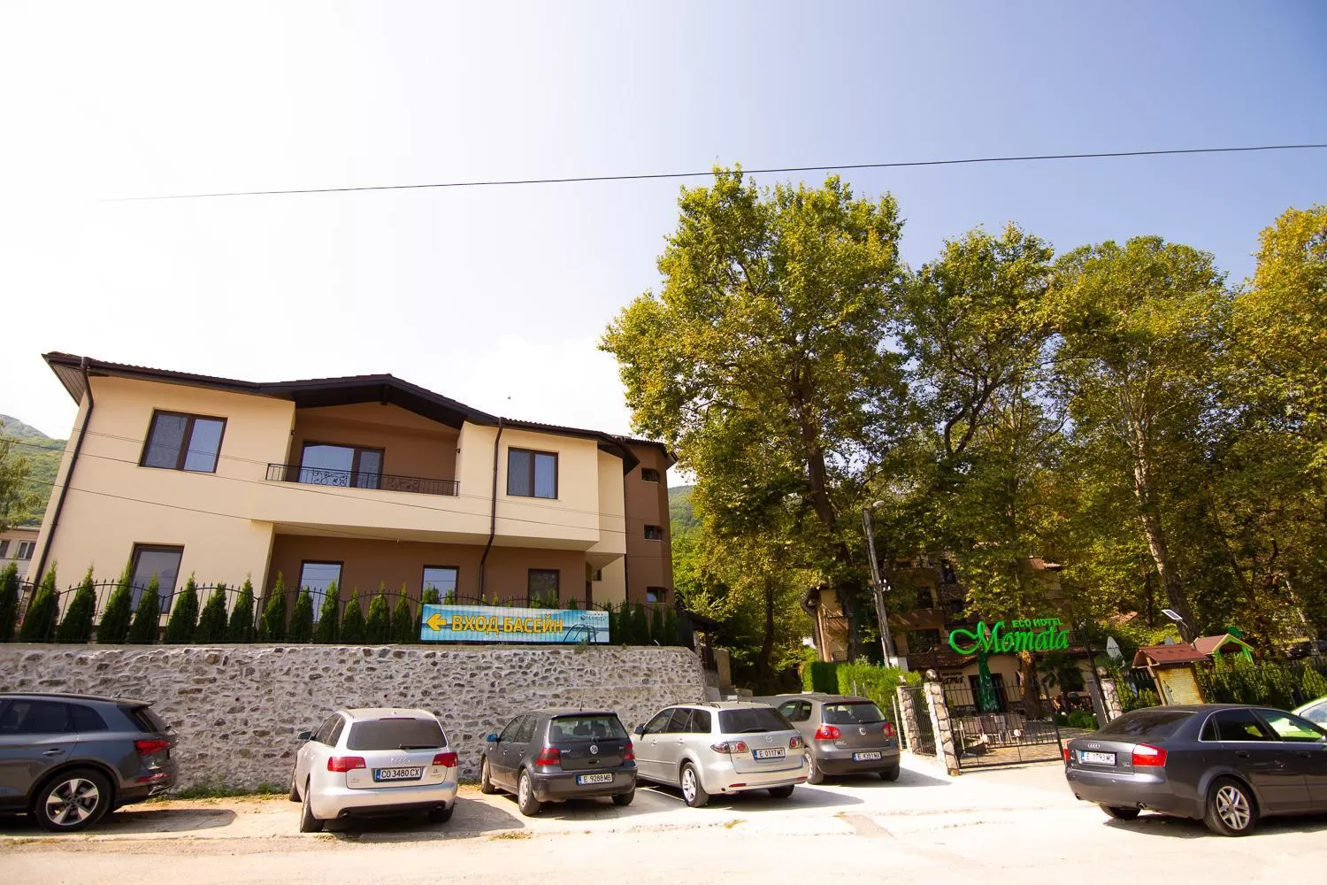 Property building in Eco Hotel Momata