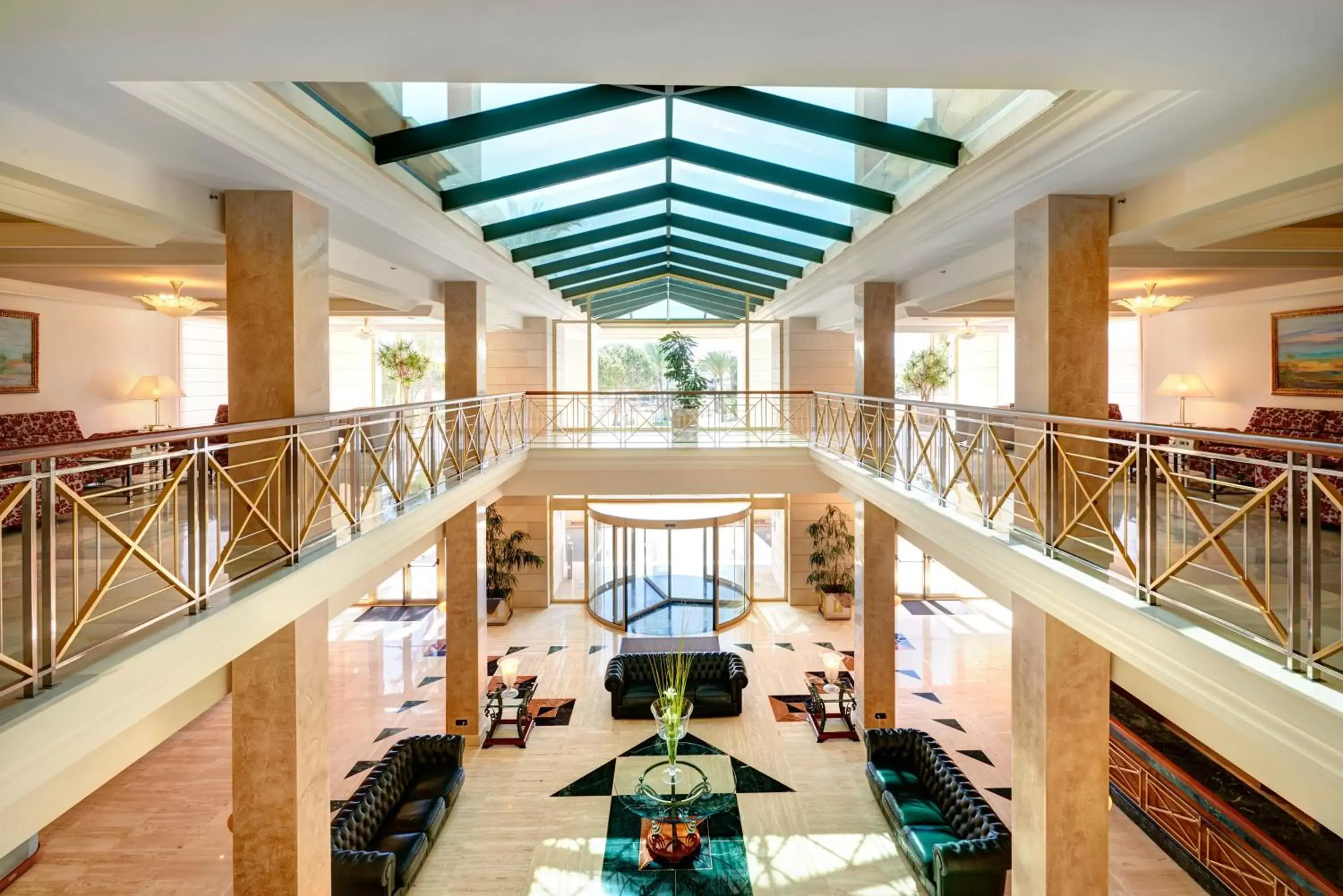 Lobby or reception in Hipotels Hipocampo Palace & Spa Lobby or reception in Hipotels Hipocampo Palace & Spa