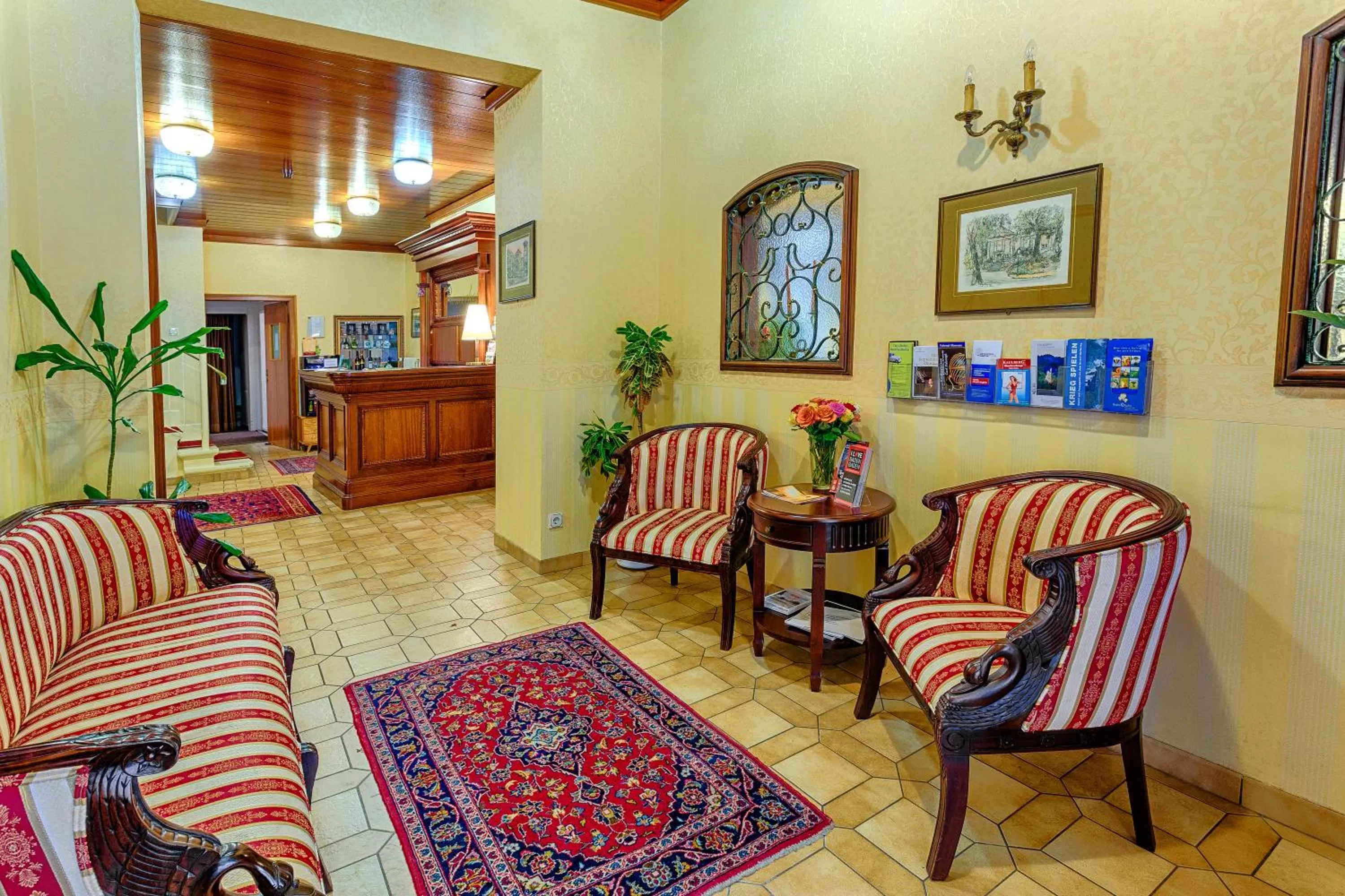 Lobby or reception in Hotel Römerhof