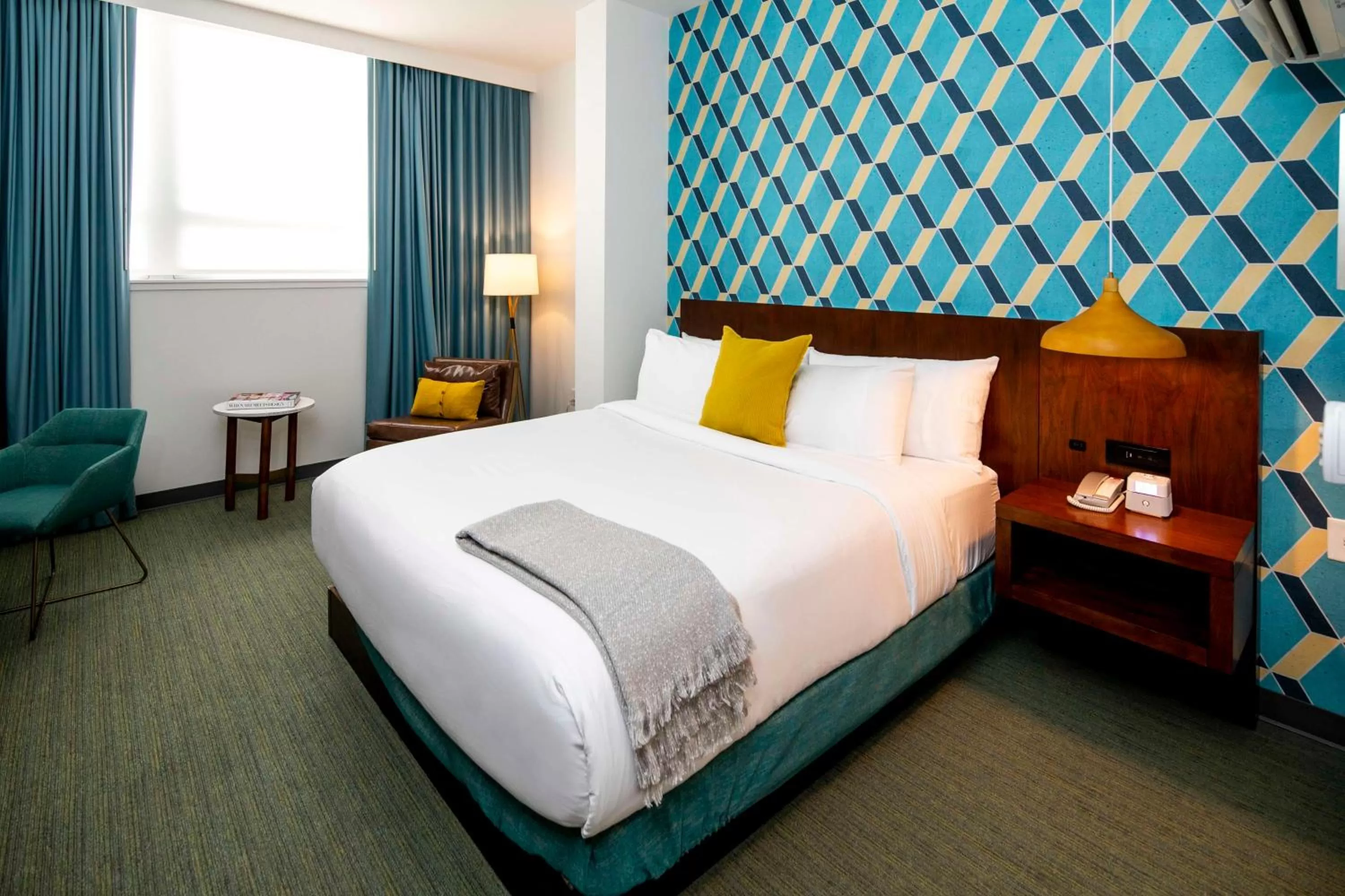 Bedroom, Bed in Unscripted Durham, Part of JDV by Hyatt