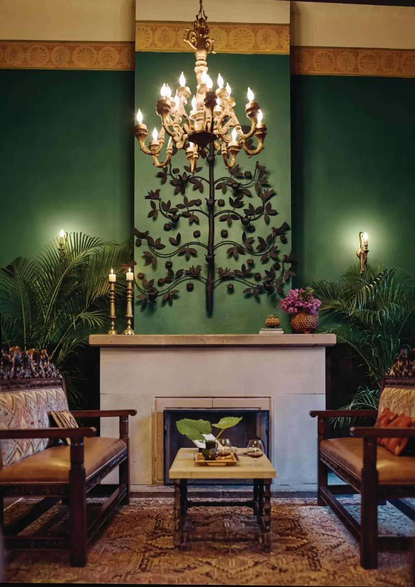 Seating area in Casa de Sierra Nevada, A Belmond Hotel, San Miguel de Allende