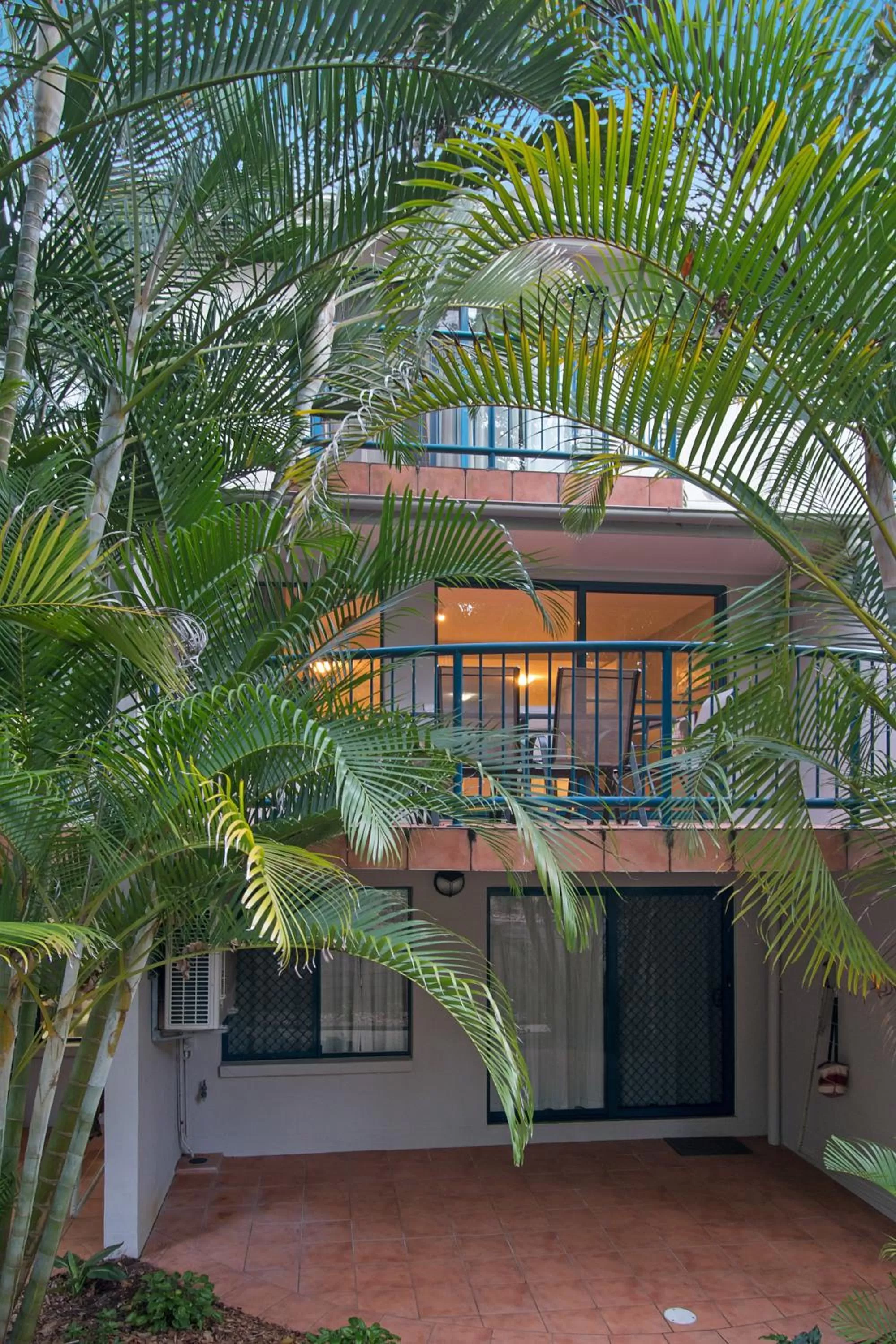 Patio in Gosamara Apartments