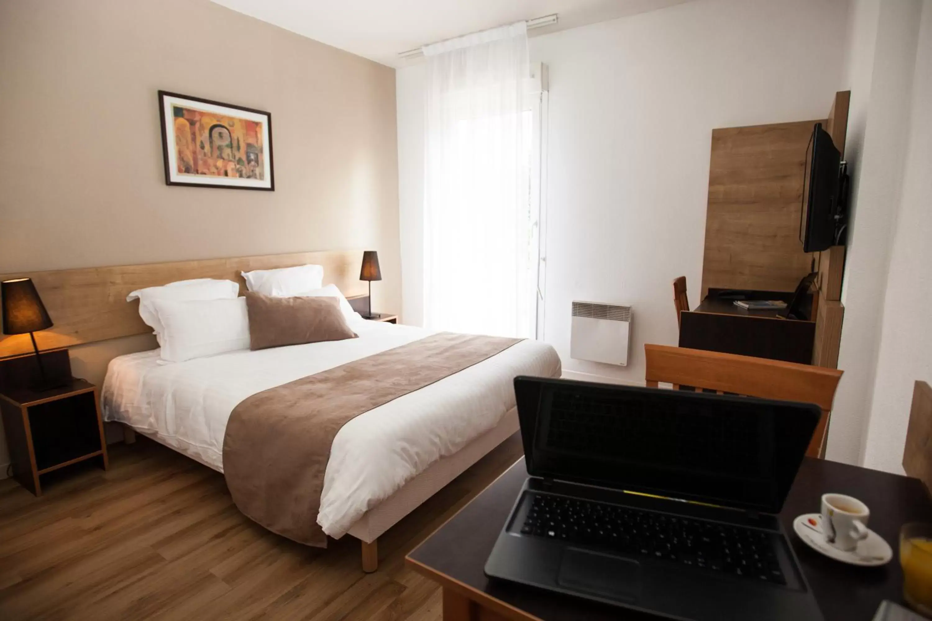 Bedroom, Bed in Privilodges Lyon