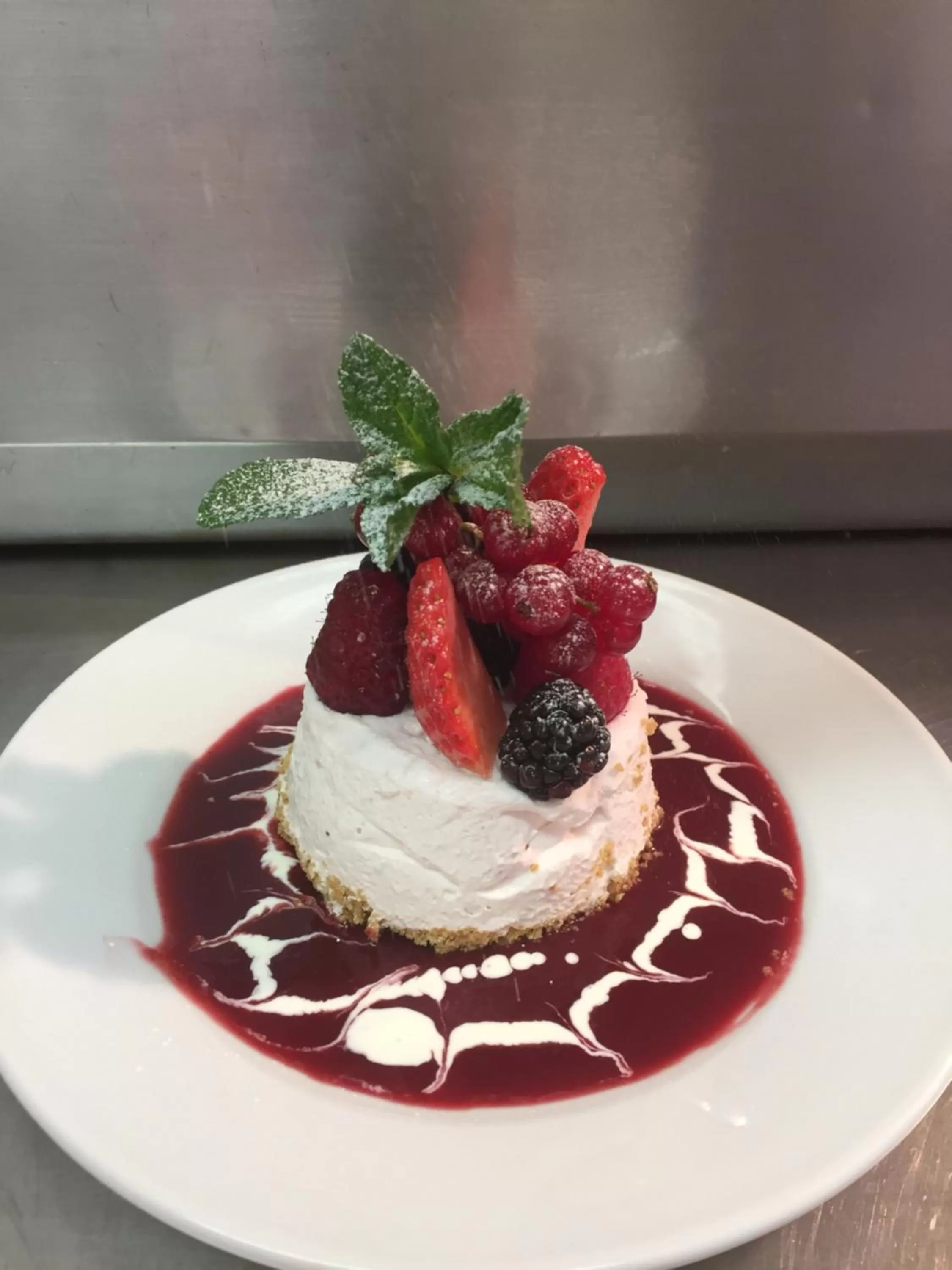 Food close-up in The Davron Hotel