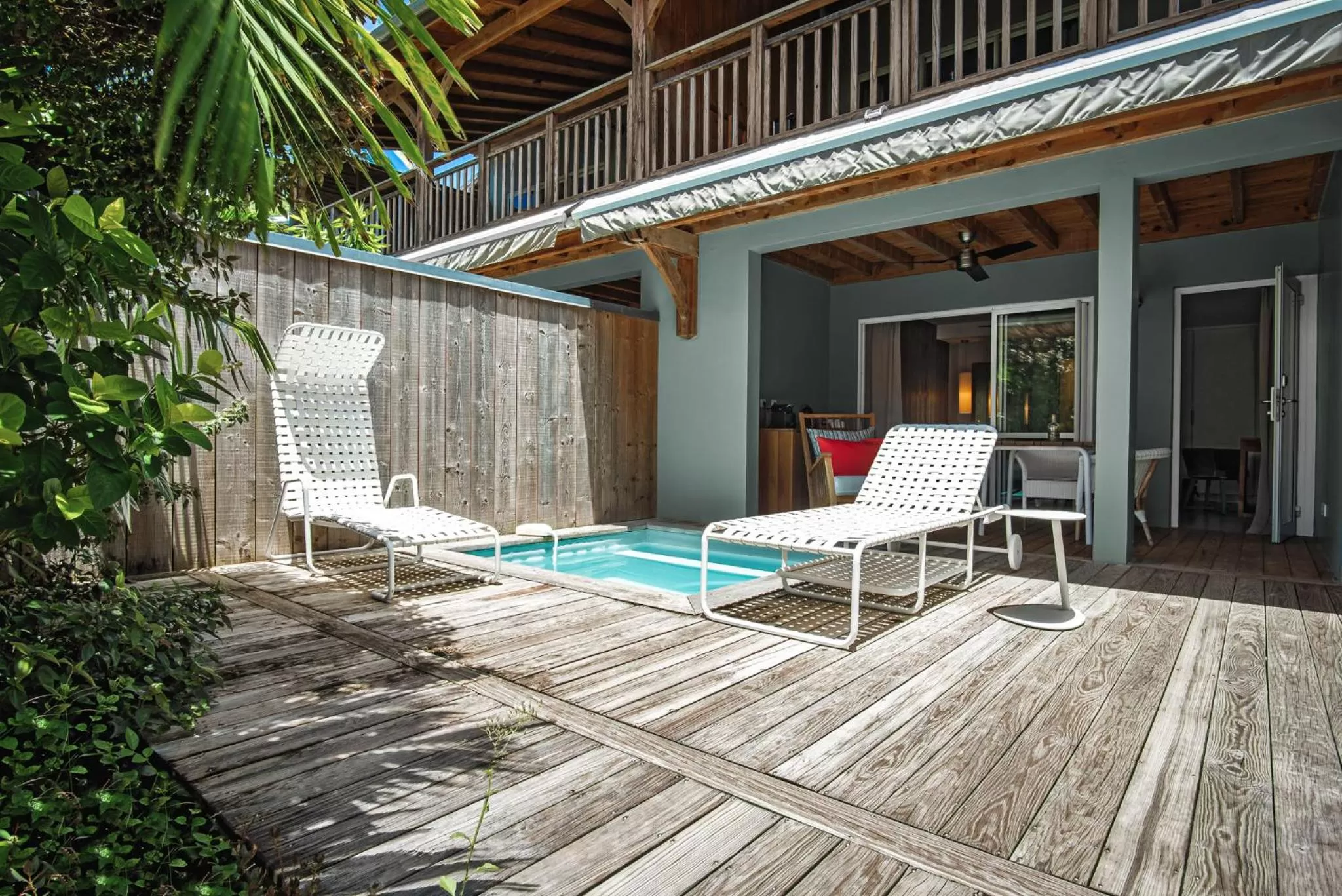 Patio in French Coco