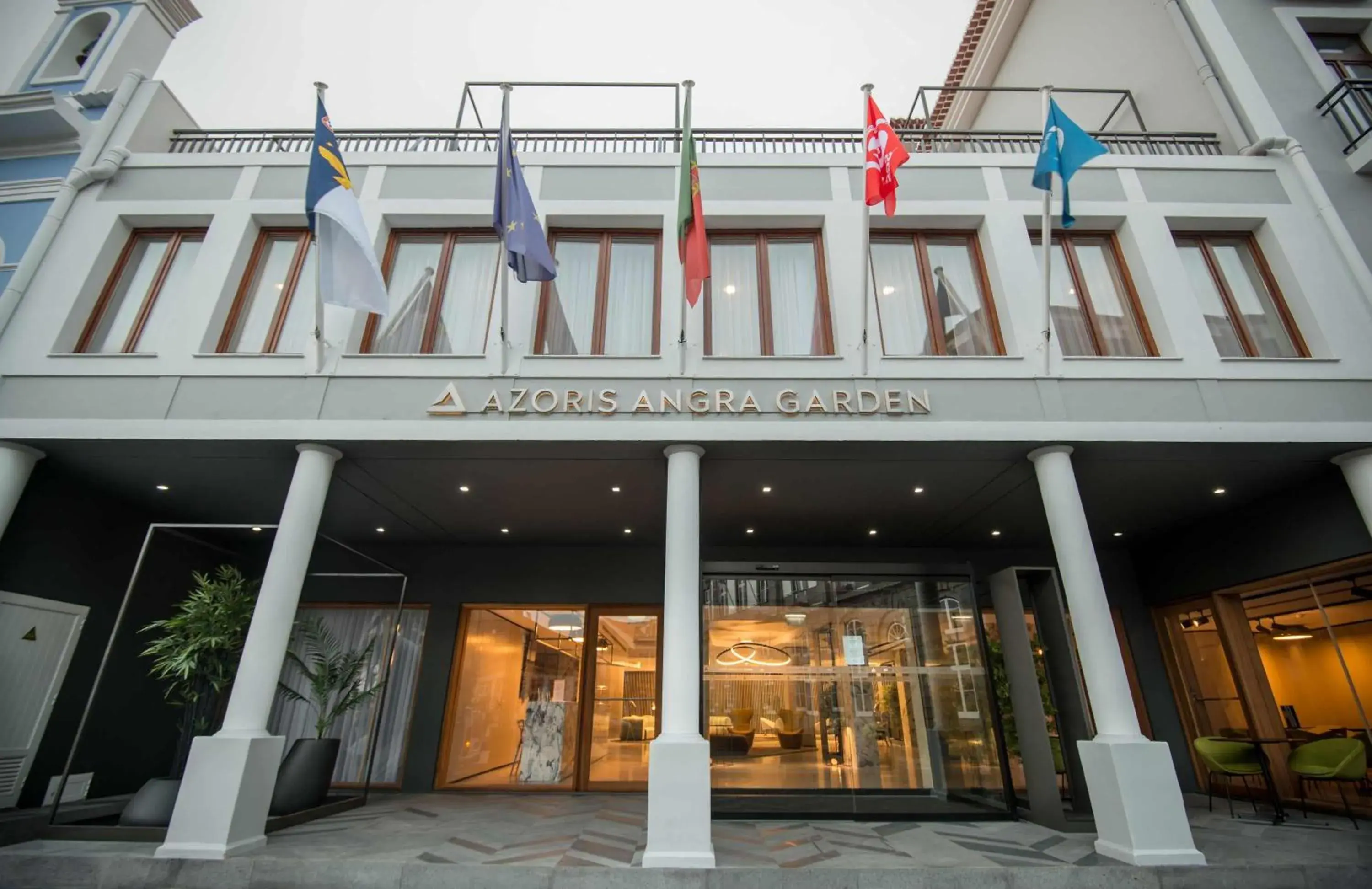 Facade/entrance in Azoris Angra Garden – Plaza Hotel