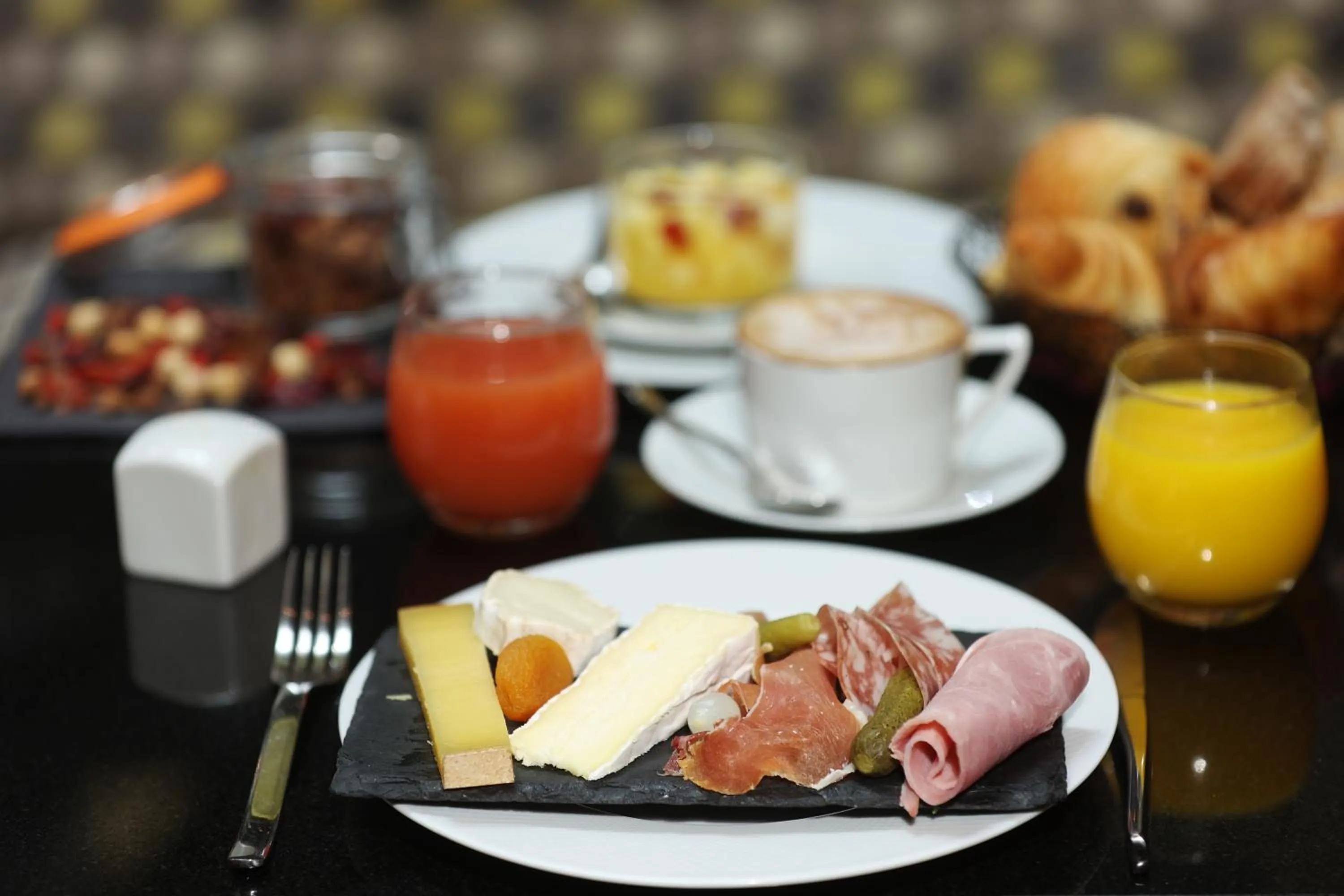 Breakfast in Hôtel Baume
