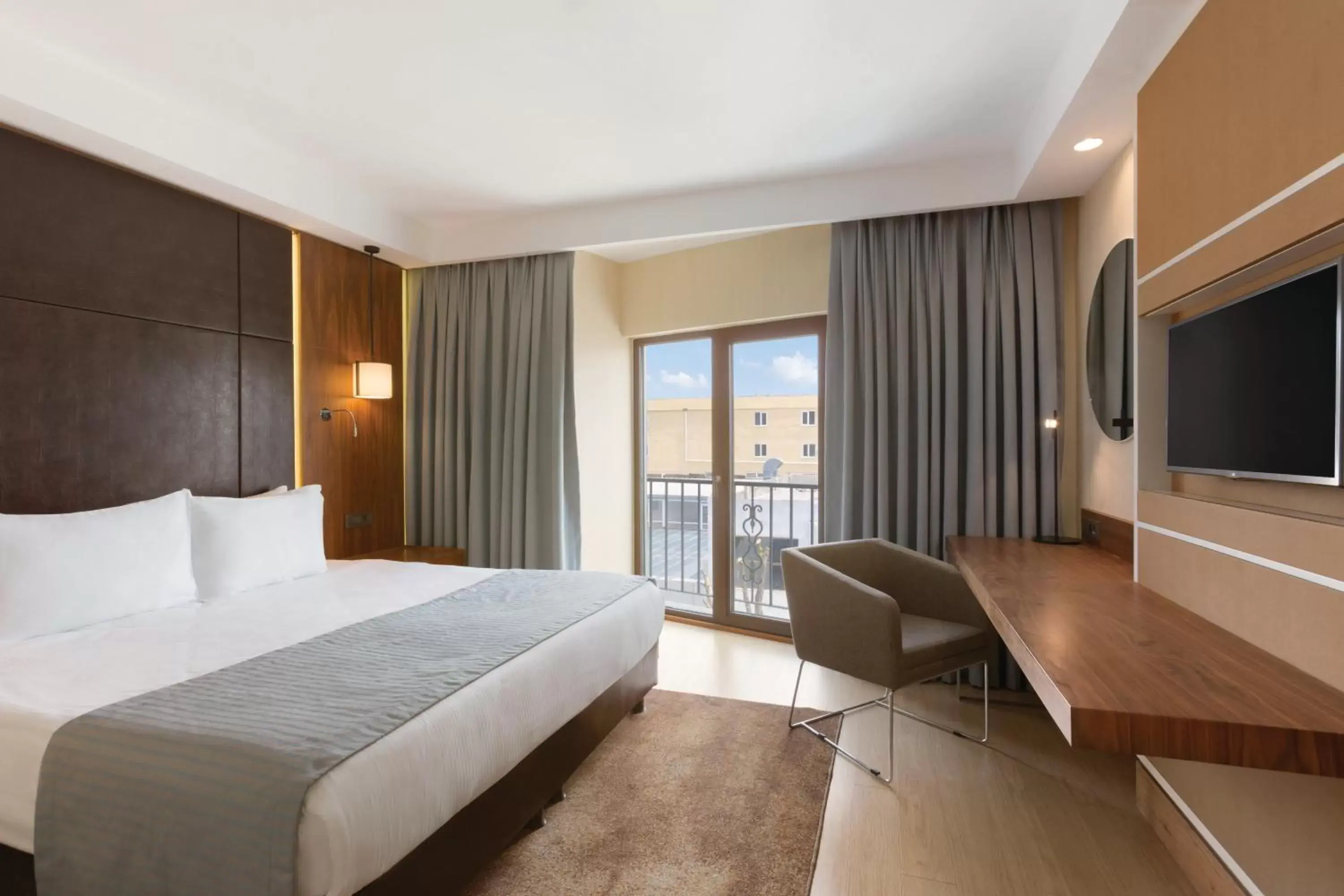 City view, Bed in Ramada by Wyndham Istanbul Florya City view, Bed in Ramada by Wyndham Istanbul Florya