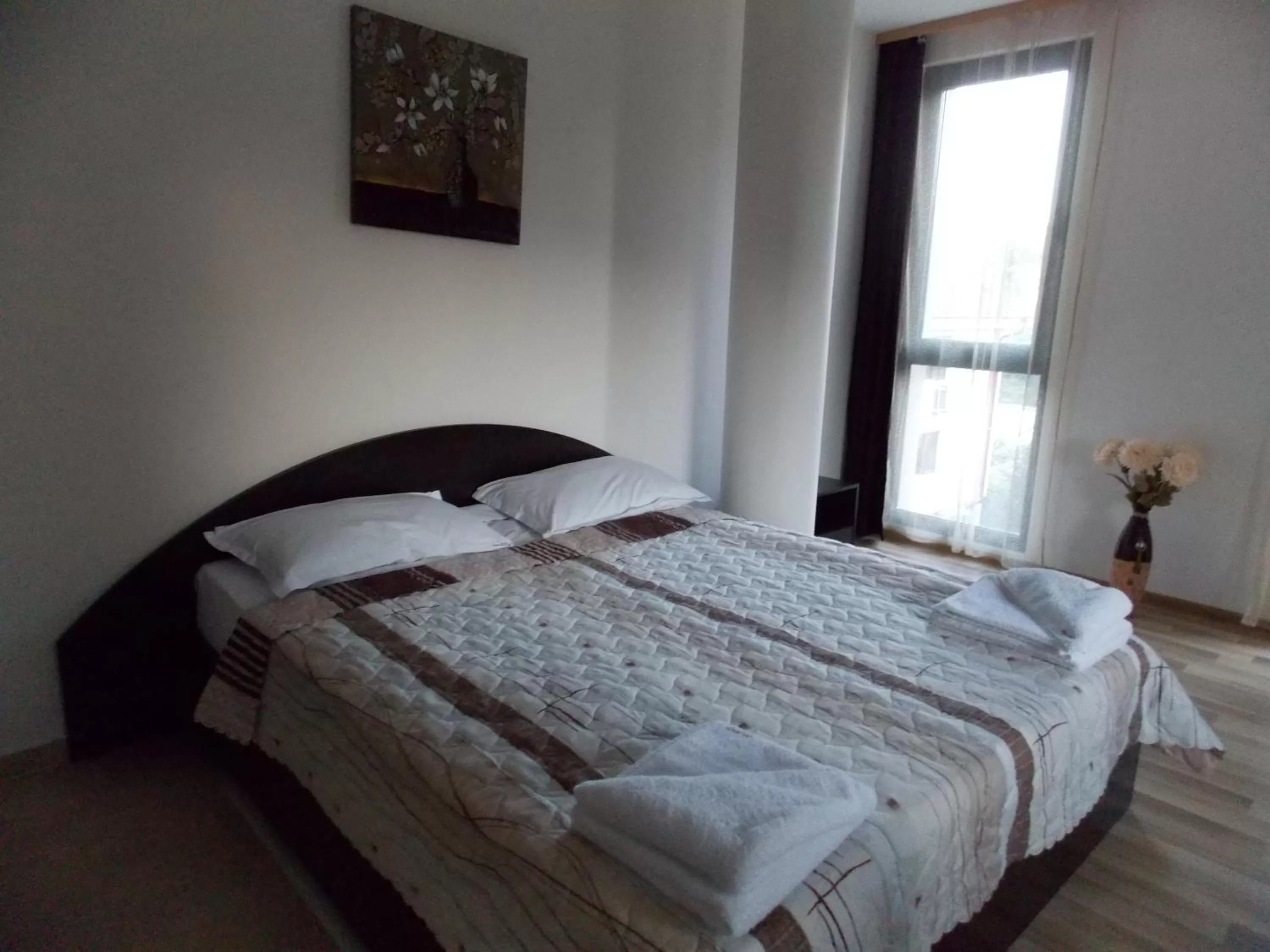 Bed in Apart Hotel Rosen