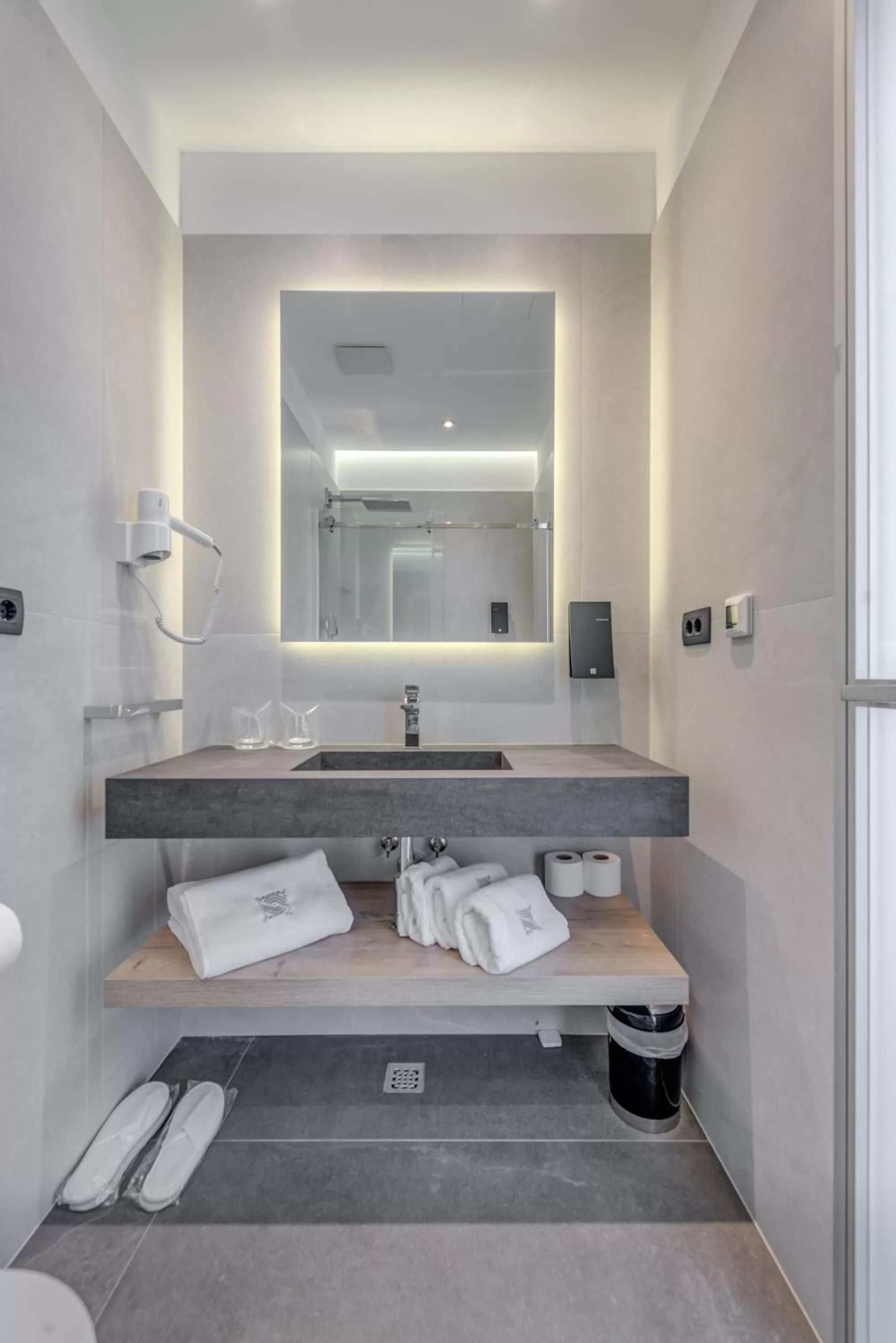 Bathroom, Bed in Casa Costabella