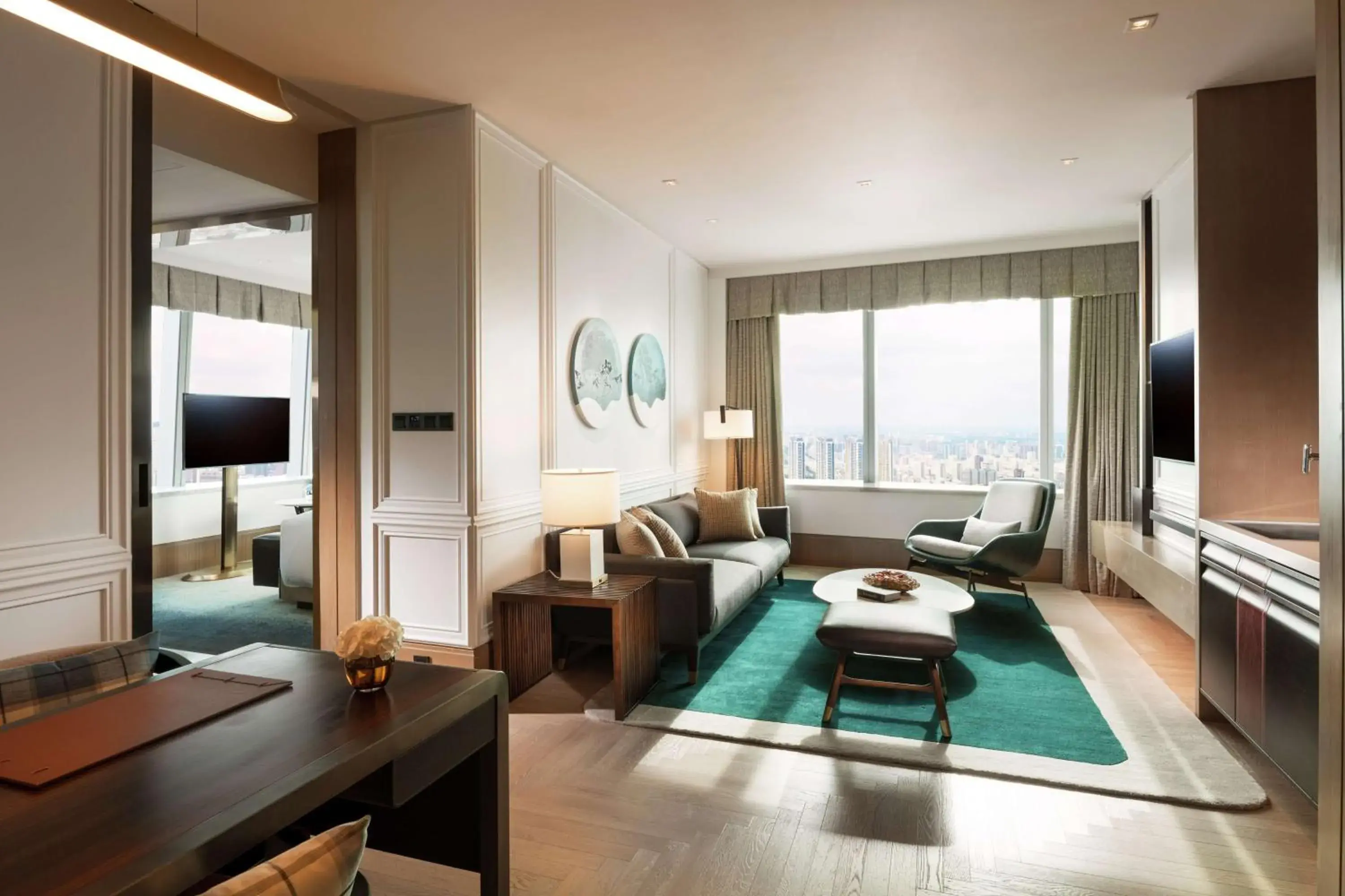 Bedroom, Seating Area in Conrad Shenyang