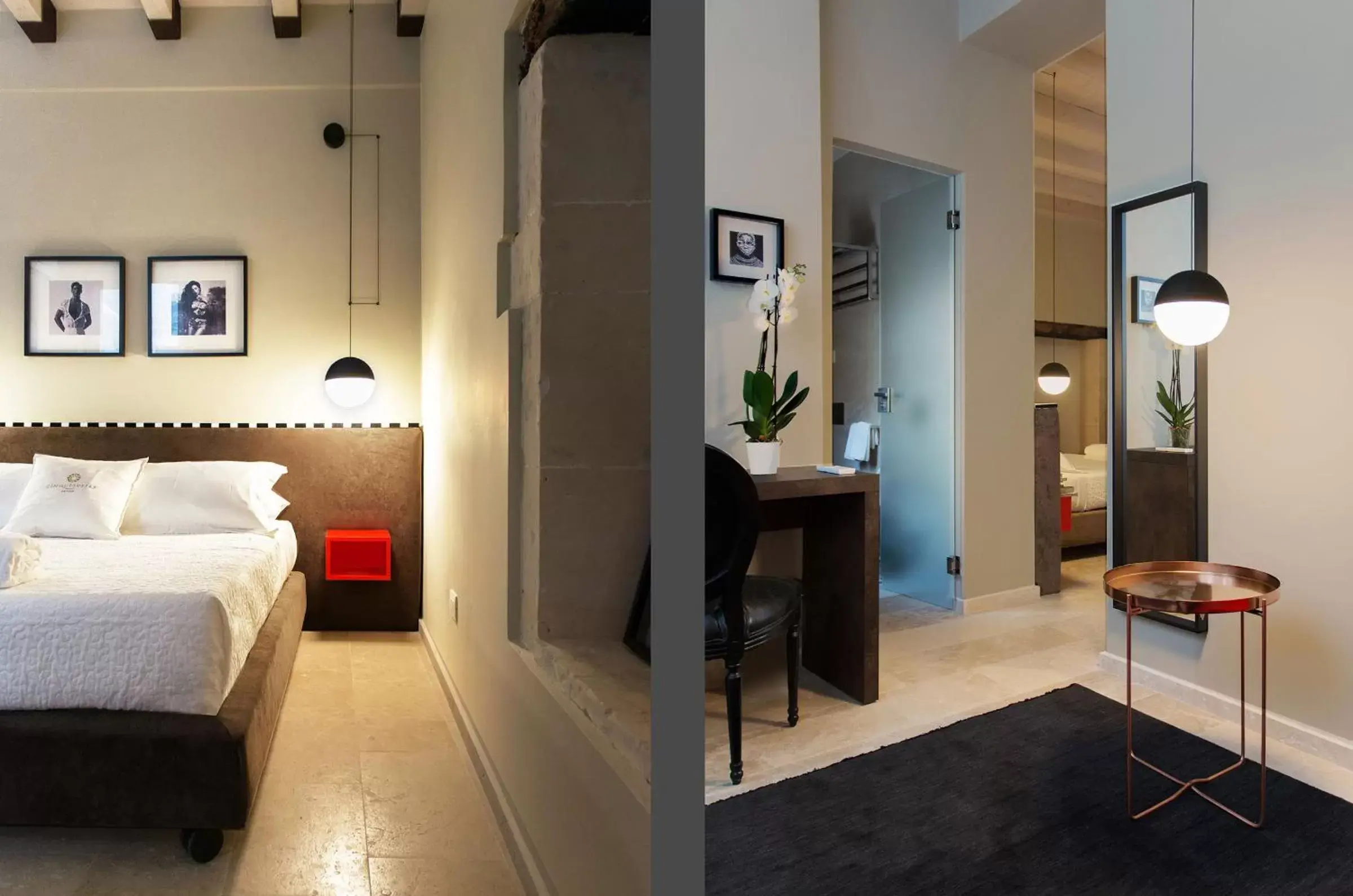 Bed in CinqueSuites Ortigia Bed in CinqueSuites Ortigia