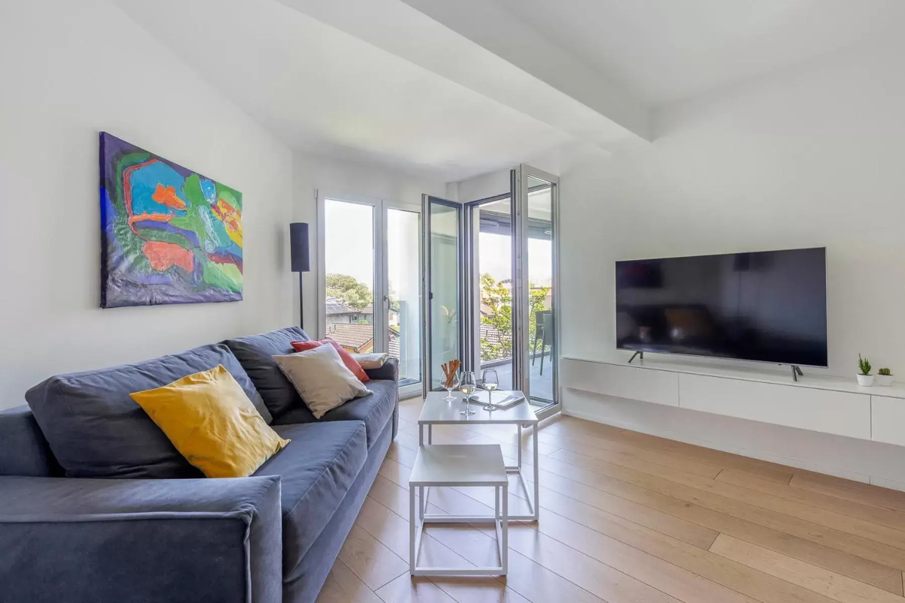 Living room, Seating Area in Sasso Boretto, Luxury Holiday Apartments