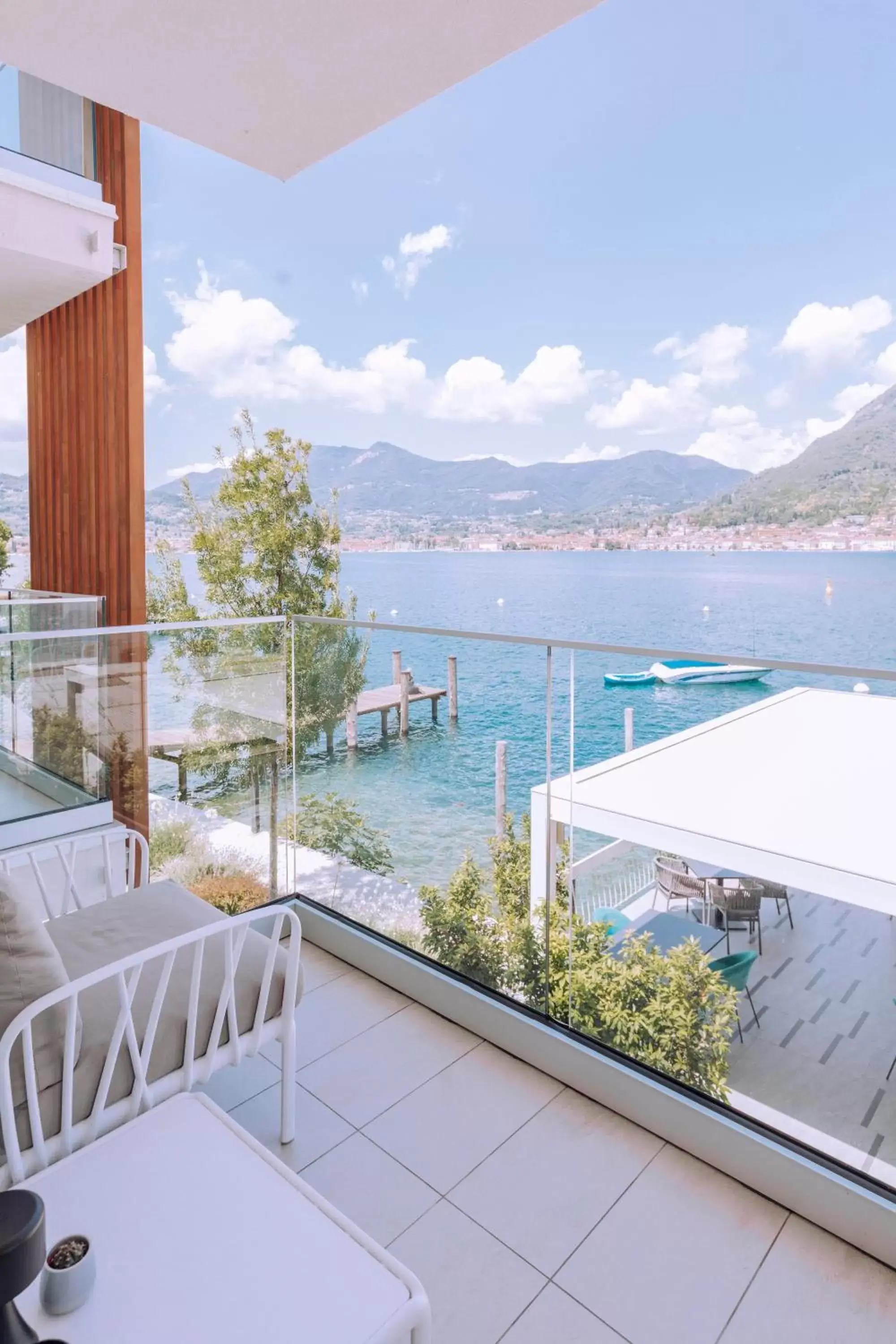 Balcony/Terrace, River View in Ah Porticcioli Boutique Apartments