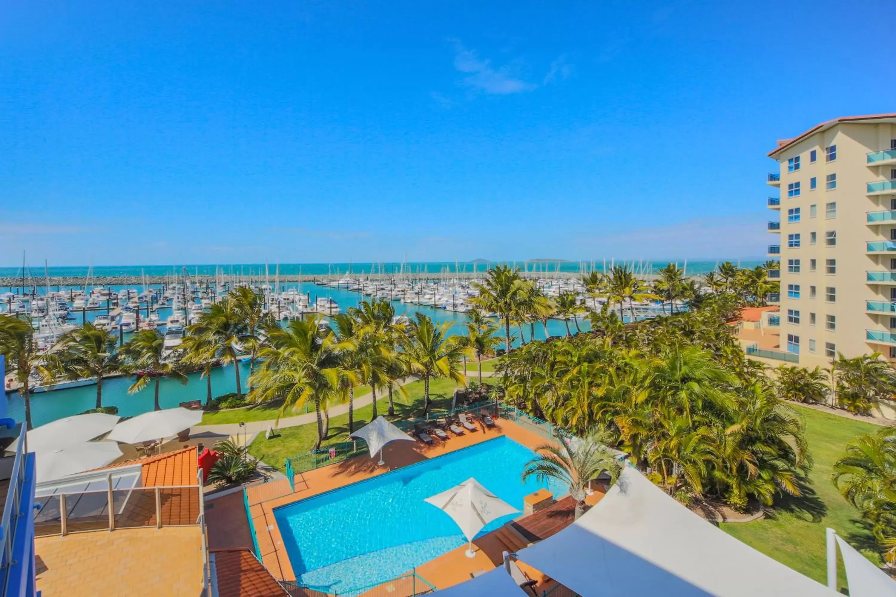 View (from property/room), Pool View in Mantra Mackay