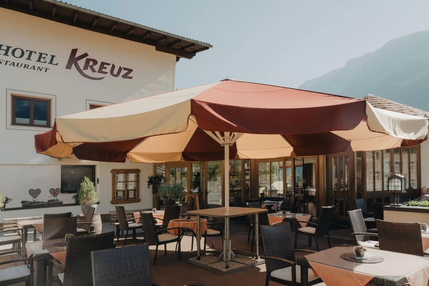 Patio in Hotel Kreuz