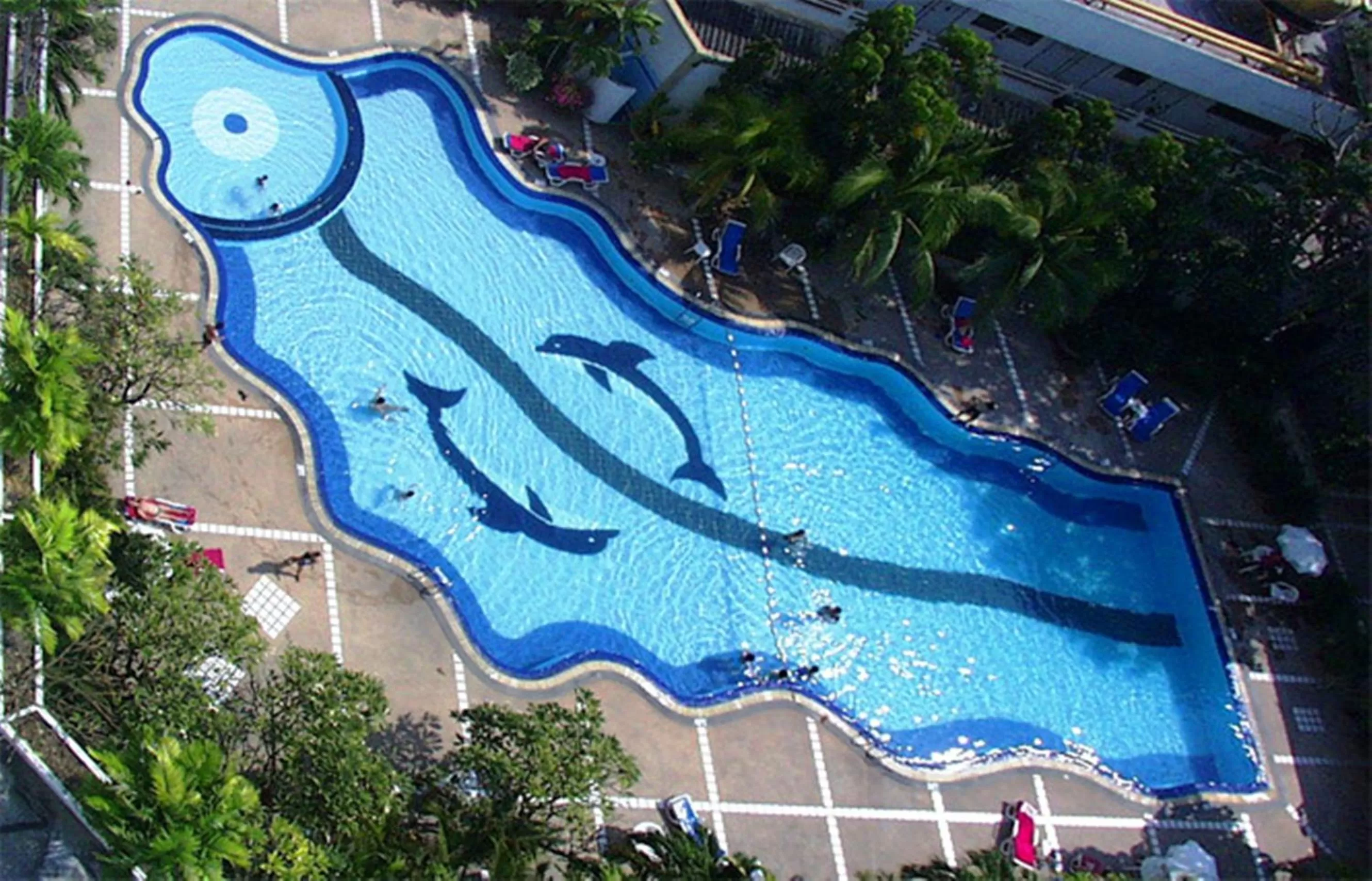 Swimming pool in Royal Twins Palace Hotel