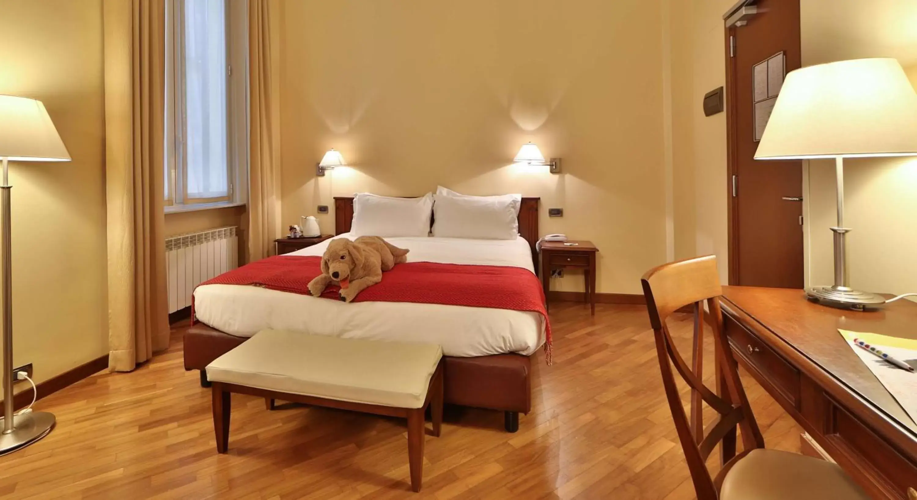 Photo of the whole room, Bed in Best Western Hotel Metropoli