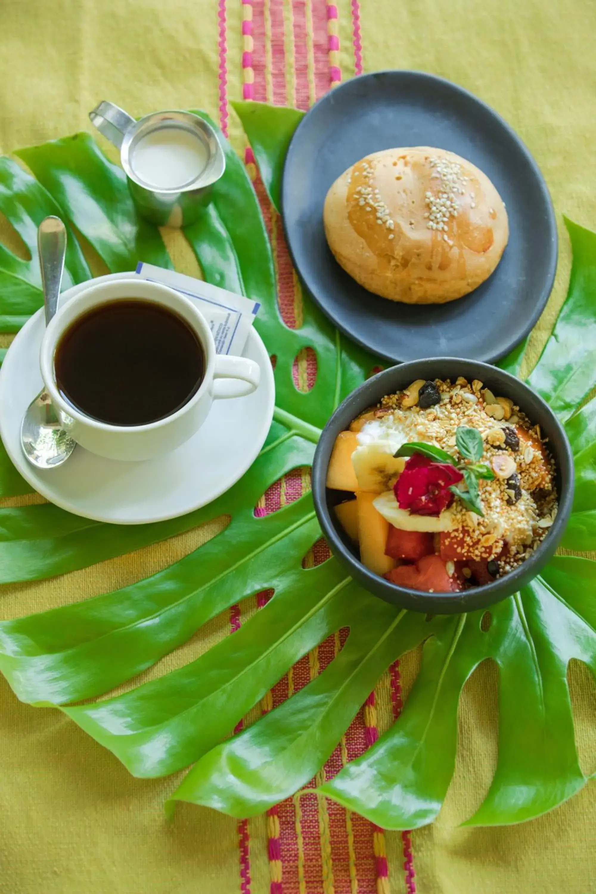 Continental breakfast in Casa De Sierra Azul