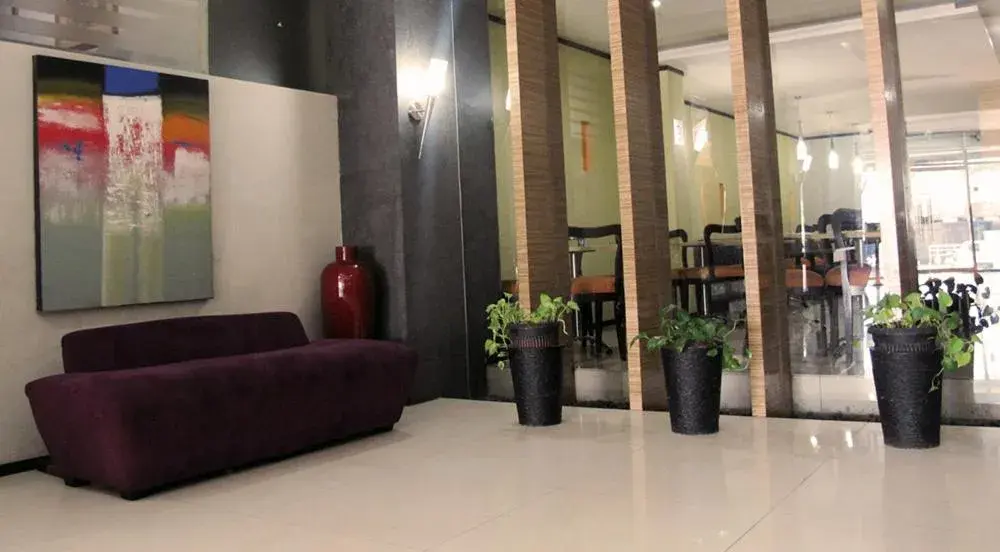 Lobby/Reception in Hotel Alma