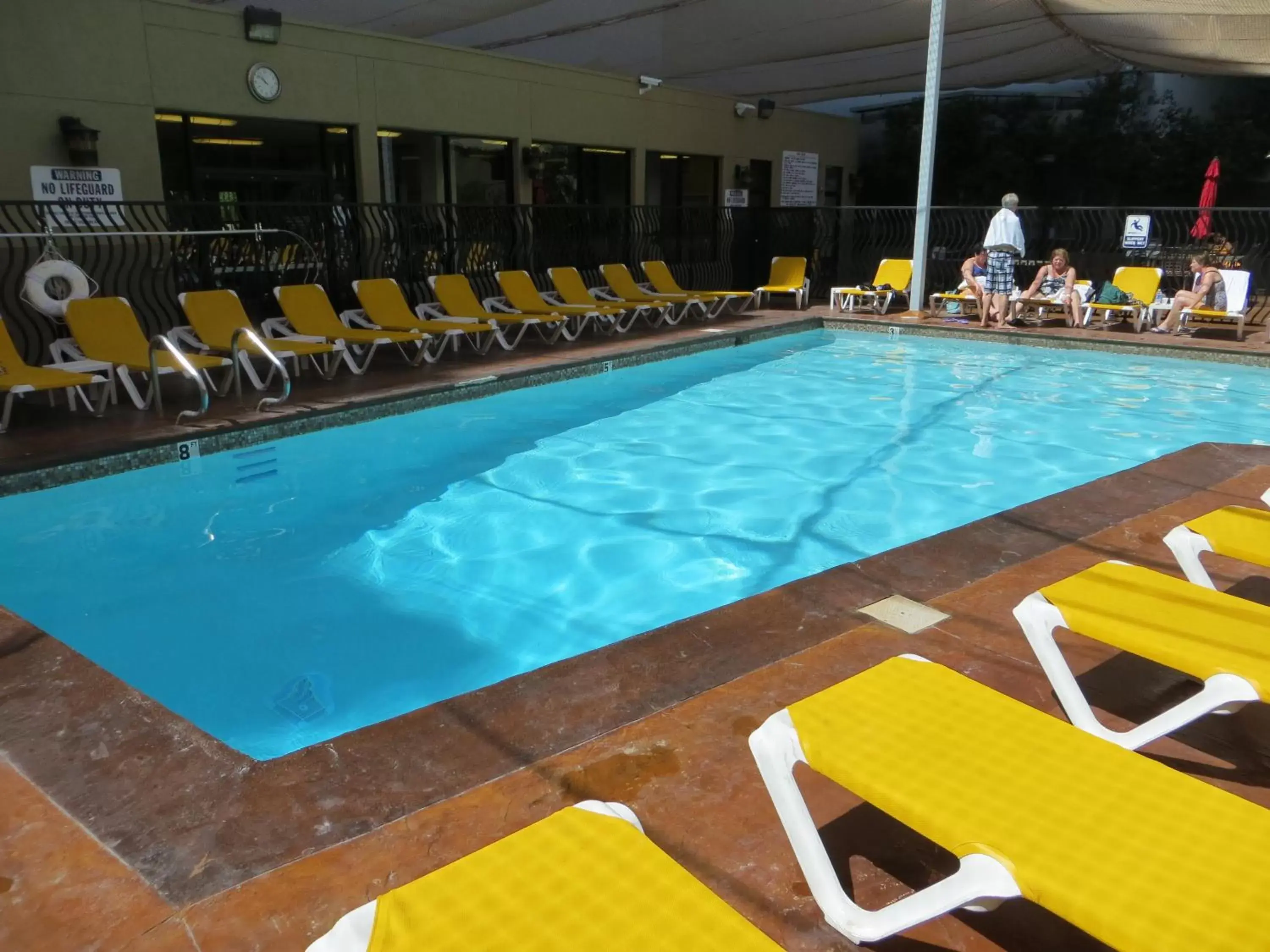 Patio, Swimming Pool in Jockey Resort Suites Center Strip