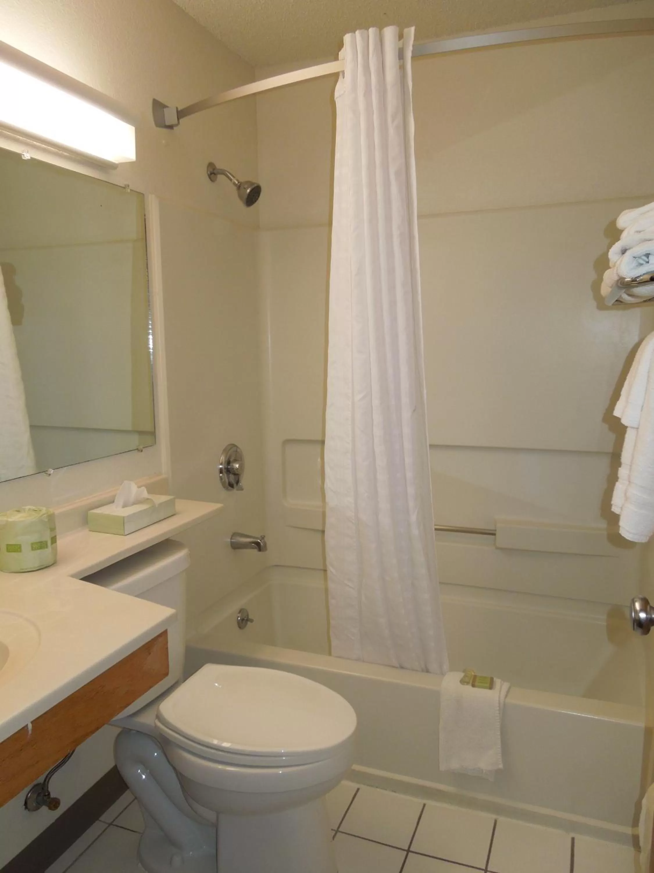 Shower in Super 8 by Wyndham Kent/Akron Area