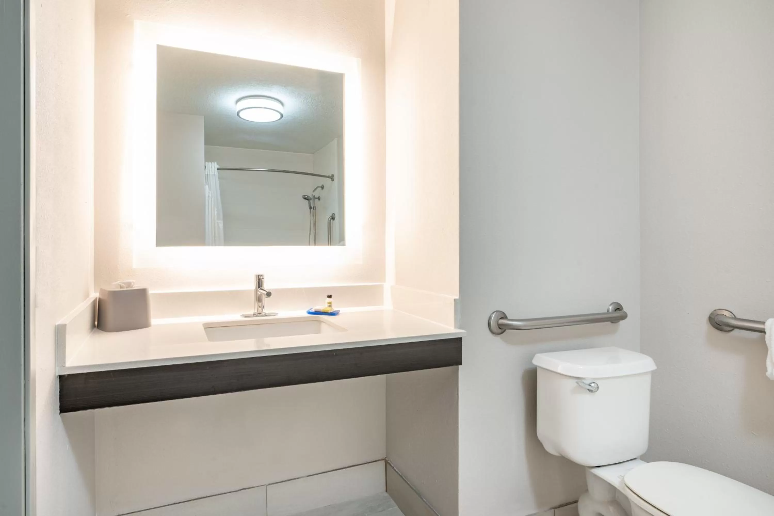 Bathroom in Holiday Inn Express Hotel & Suites Albuquerque - North Balloon Fiesta Park by IHG