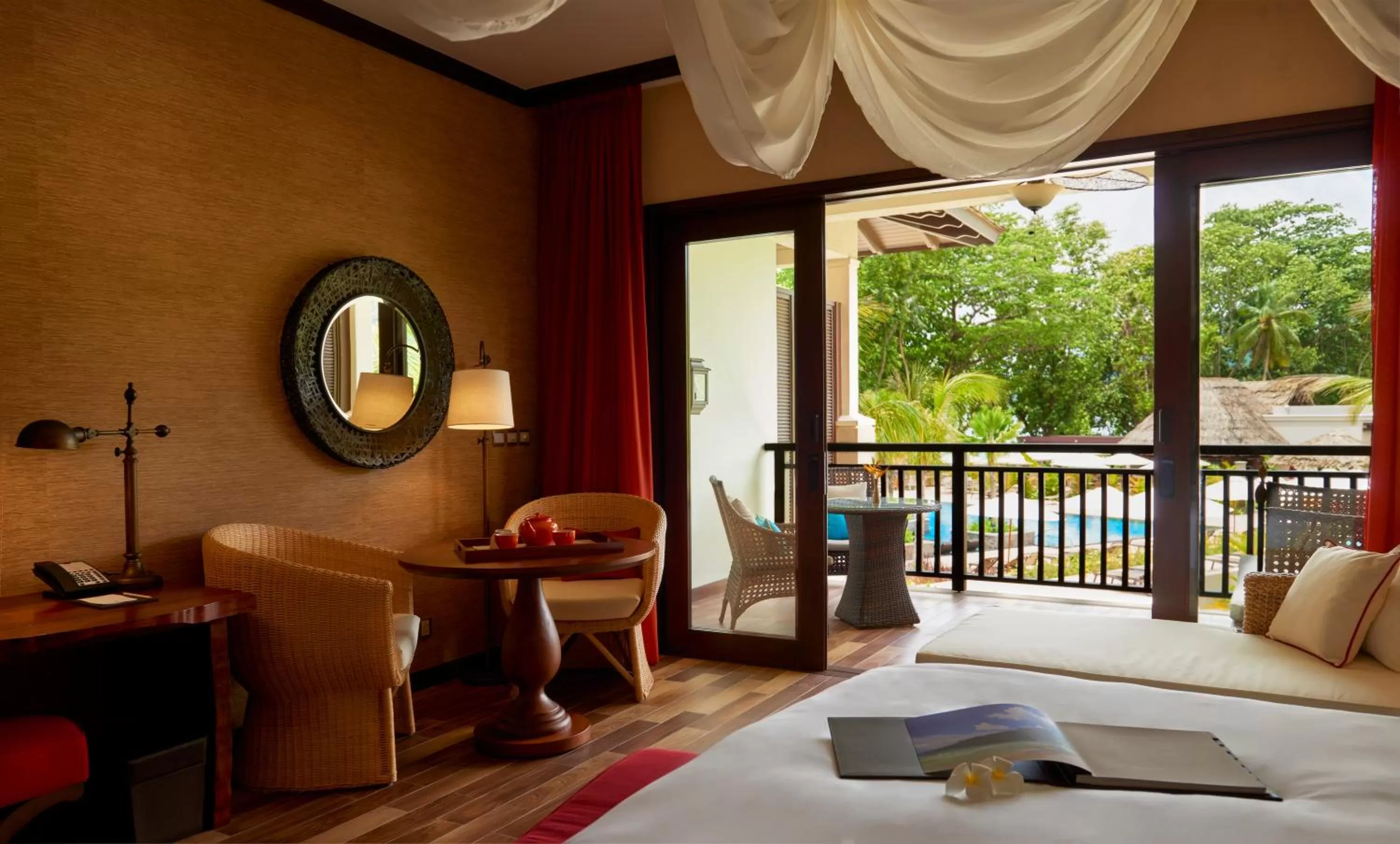 Balcony/Terrace, Bed in STORY Seychelles