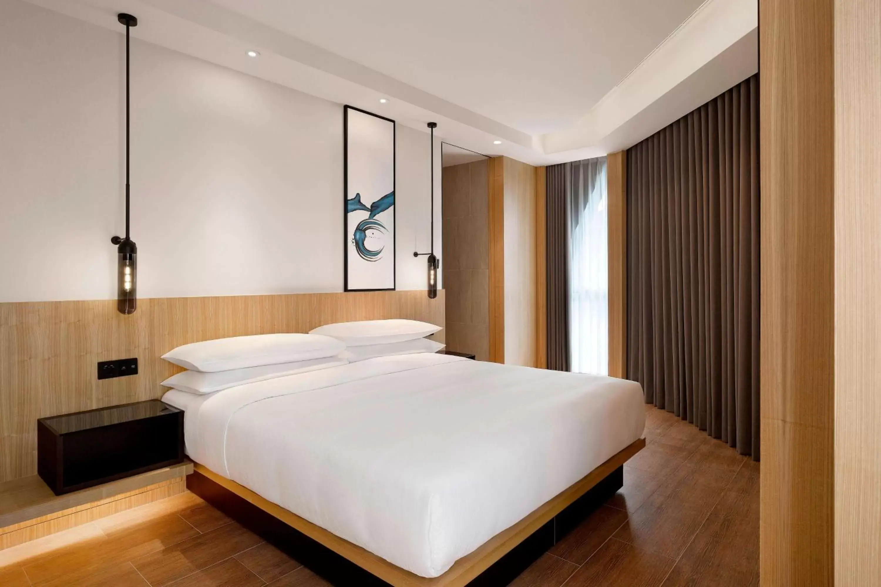 Bedroom, Bed in Fairfield by Marriott Taichung