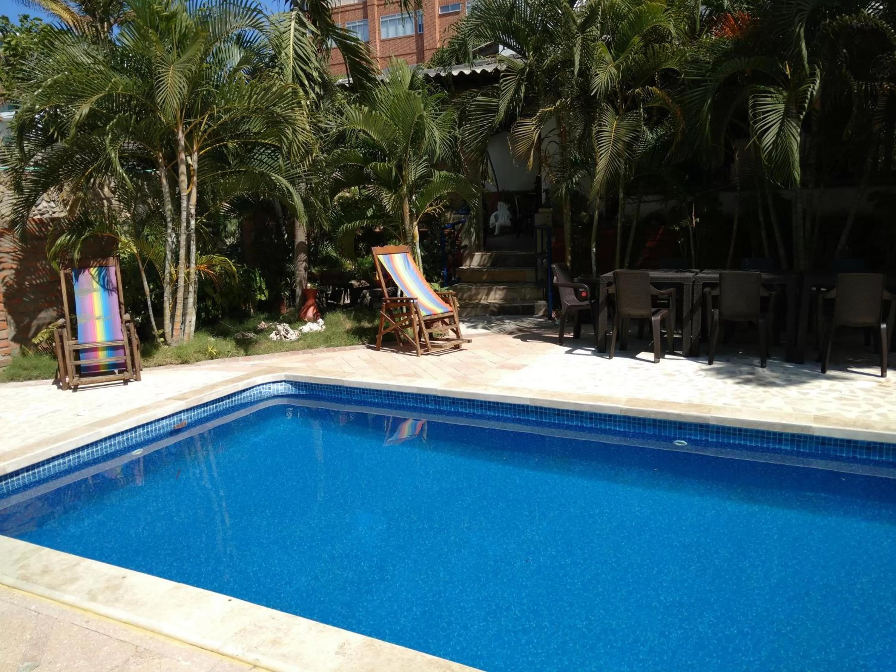 Swimming pool in Hotel Boutique Casa Berastegui