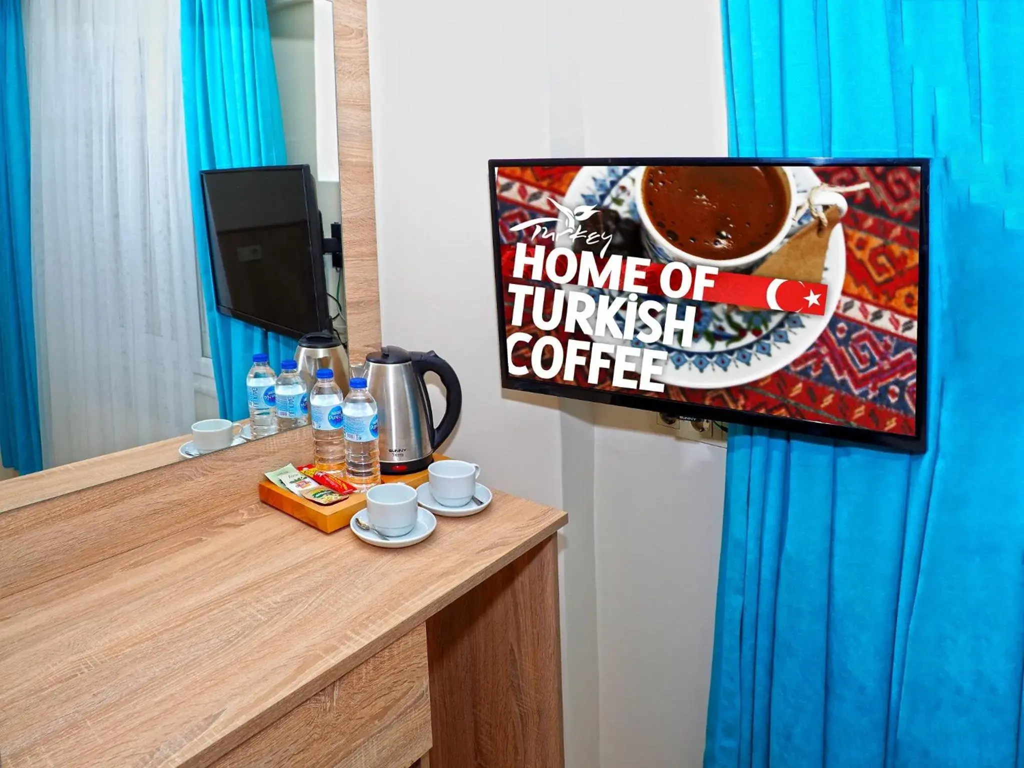 Coffee/tea facilities in Le Safran Palace Hotel