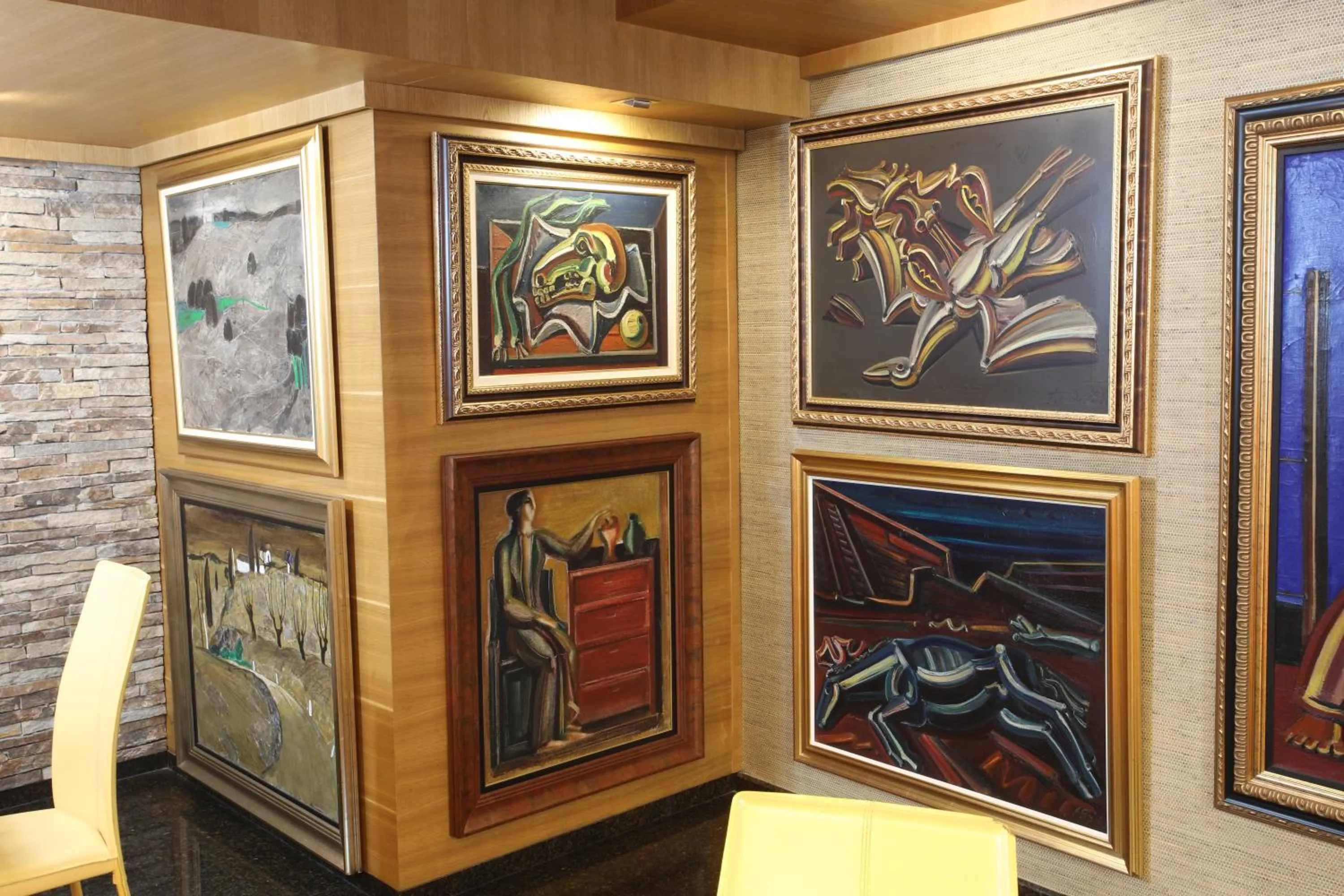 Decorative detail in Hotel Anel