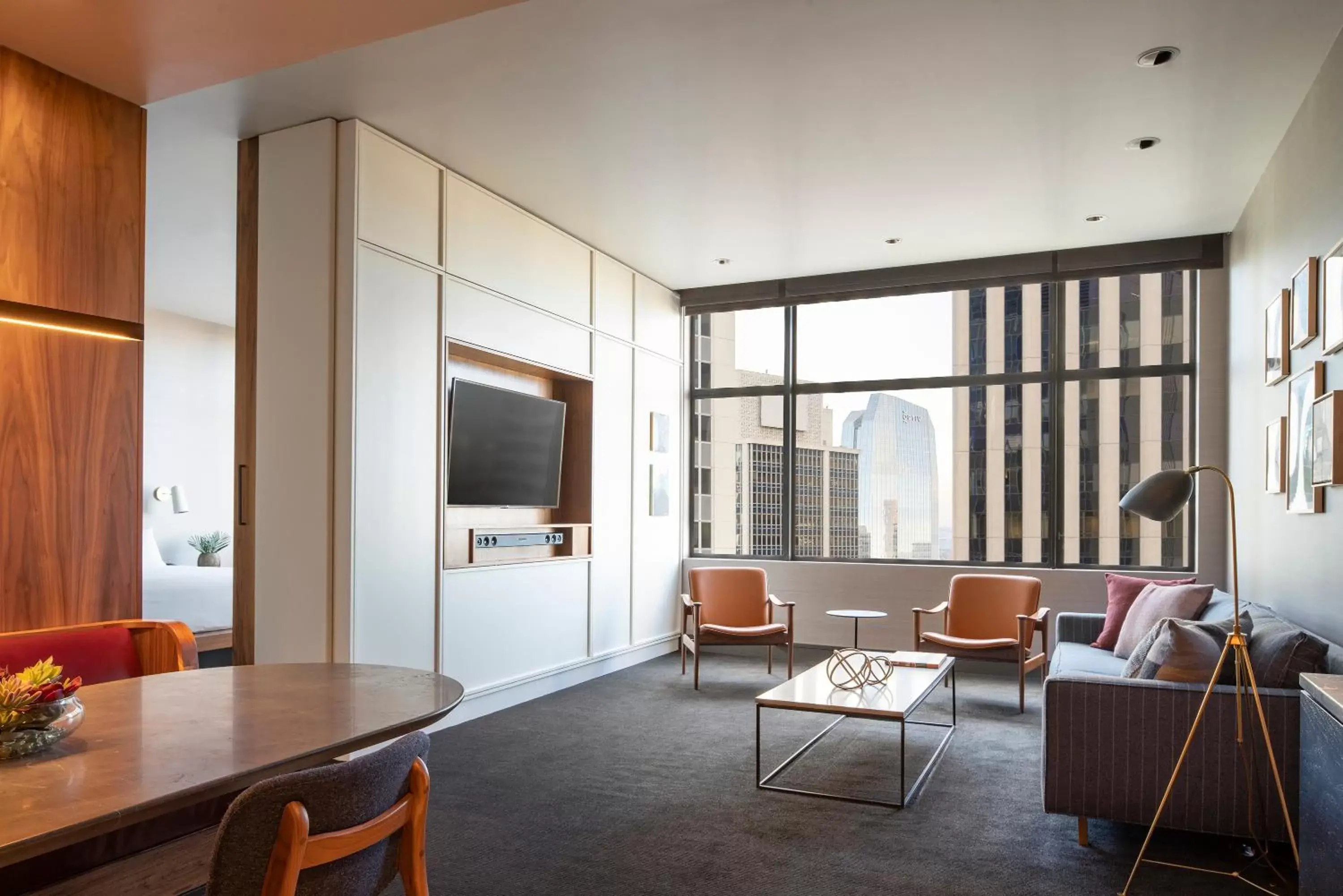 View (from property/room), Seating Area in Grand Hyatt Denver