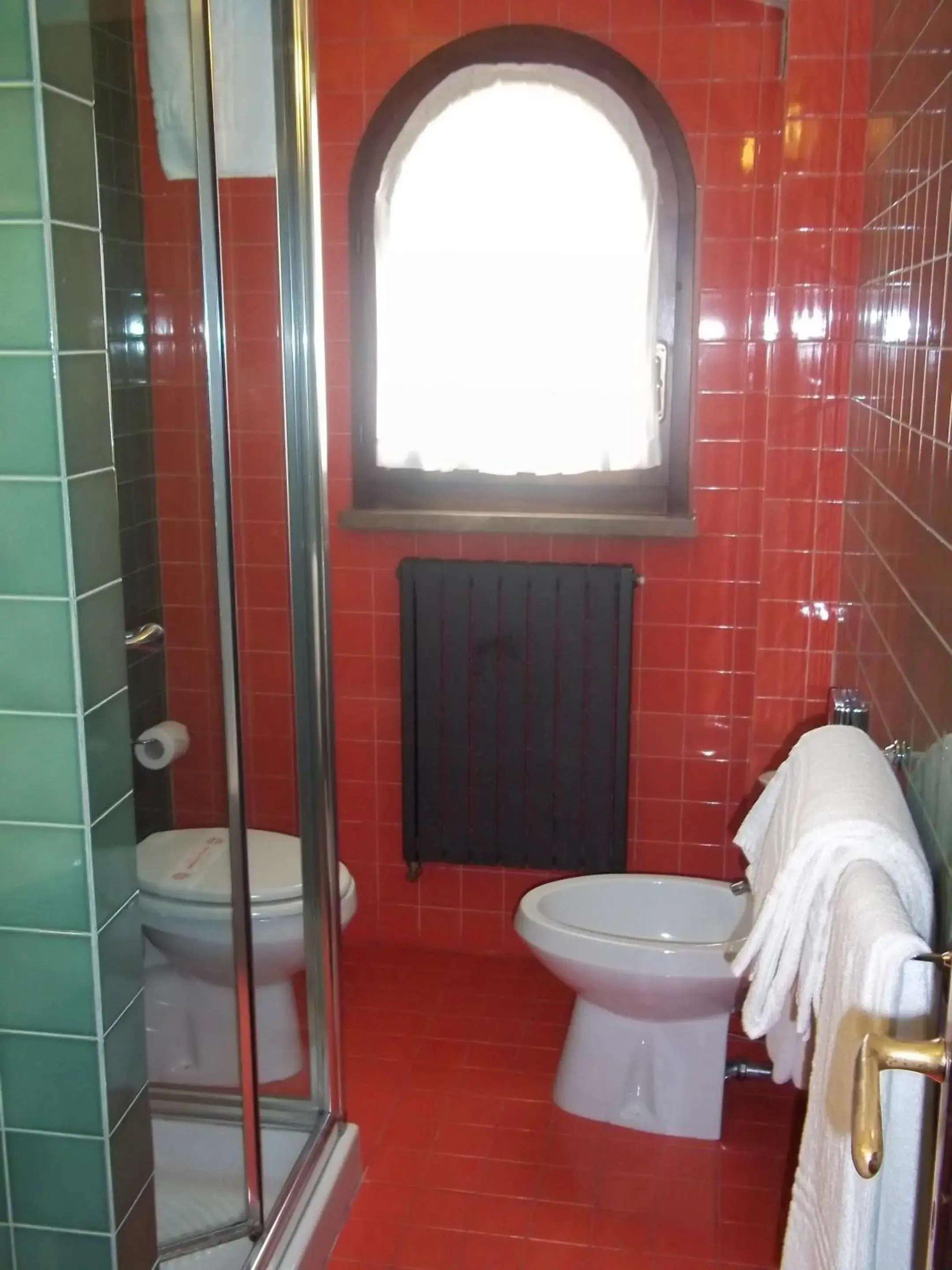 Toilet, Bathroom in Hotel Cristoforo Colombo