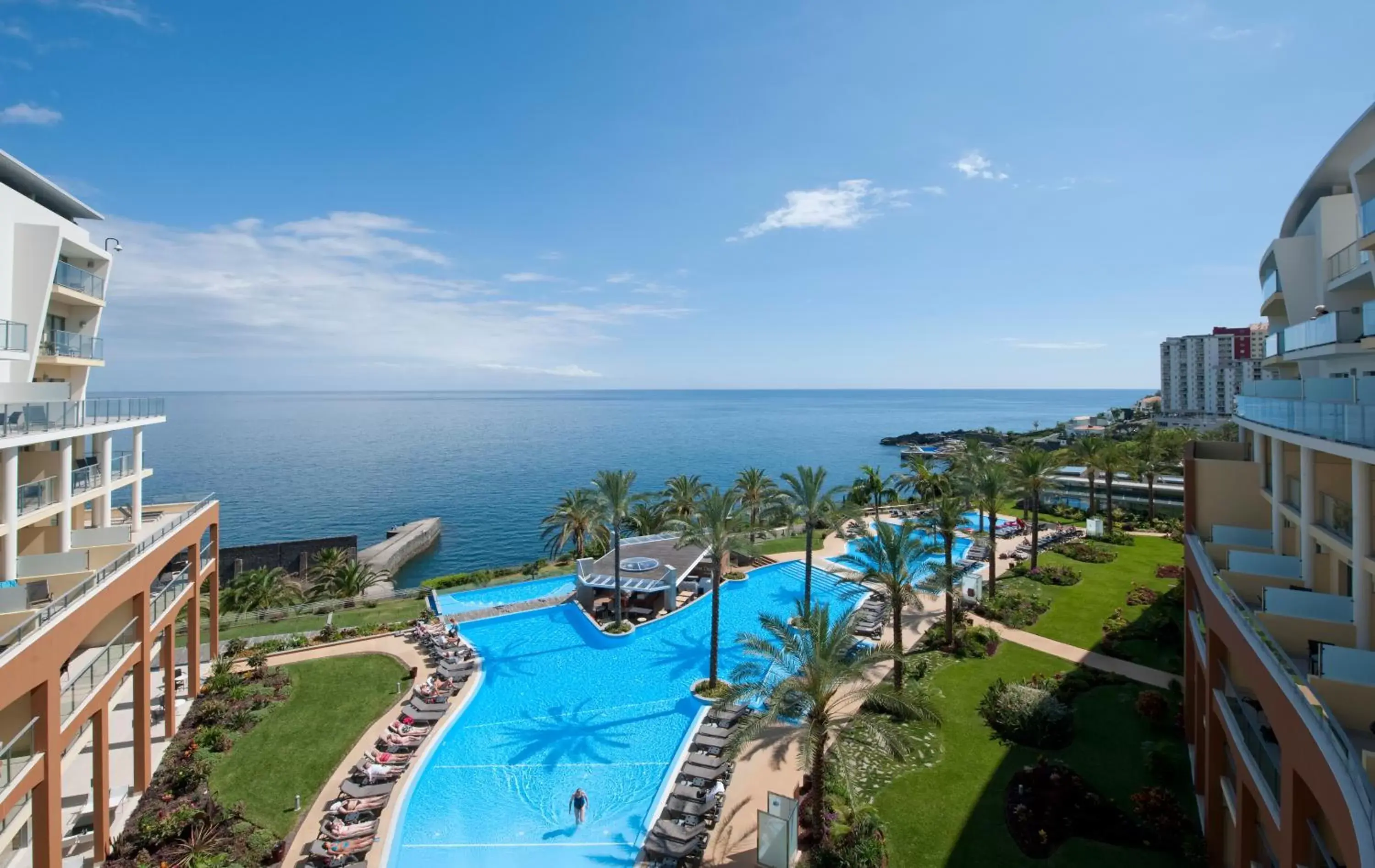 Bird's eye view, Pool View in Pestana Promenade Ocean Resort Hotel