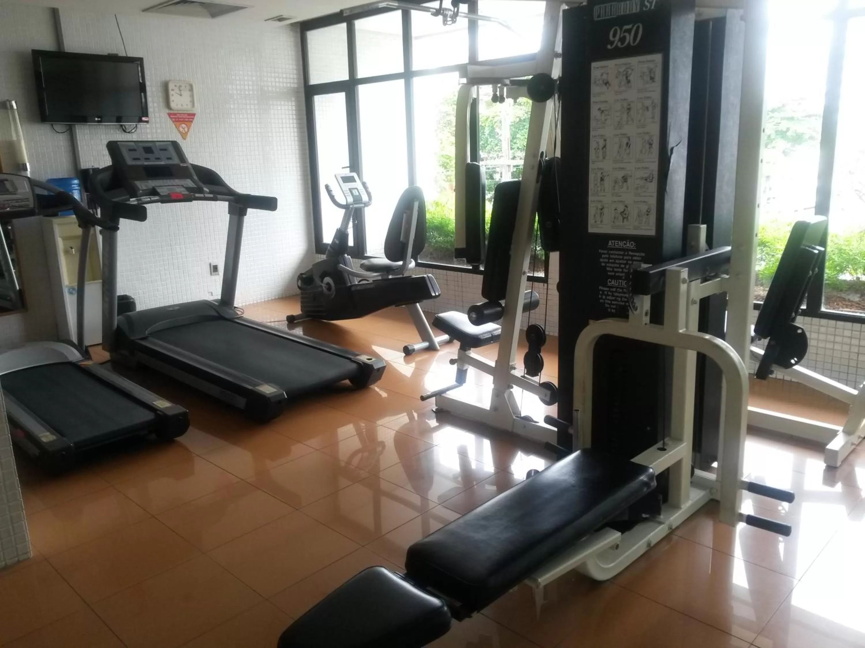 Fitness centre/facilities in Rede Andrade LG Inn