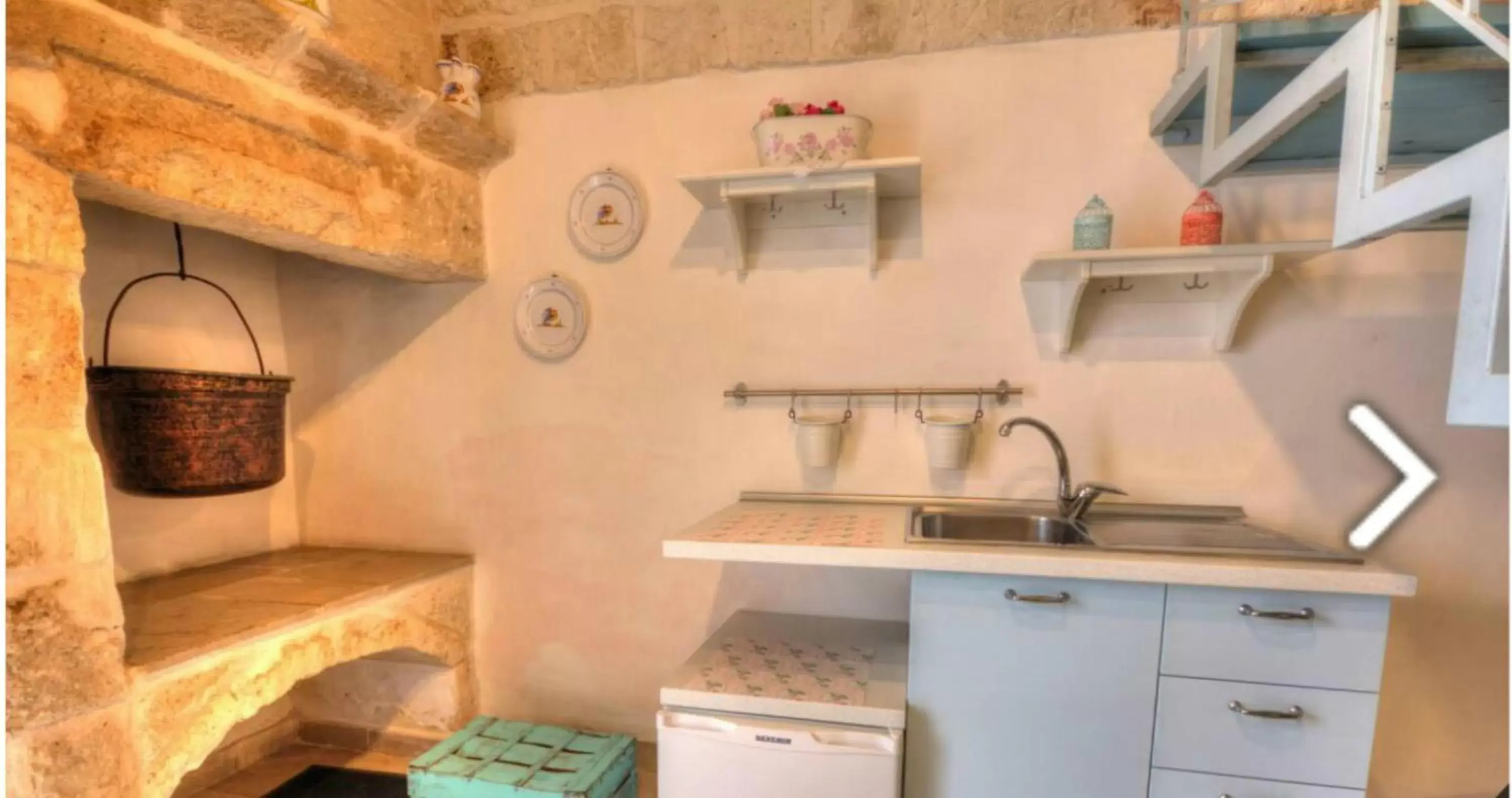 Coffee/tea facilities, Kitchen/Kitchenette in B&B Casa Fiore