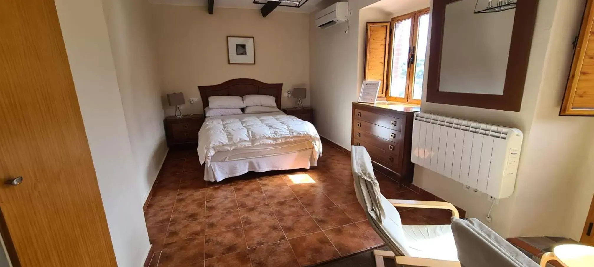 Bedroom, Bed in Casa el Castano