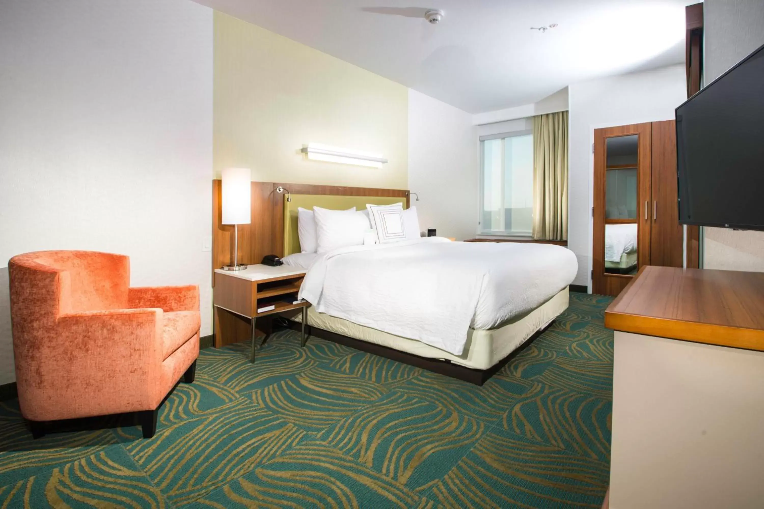 Photo of the whole room, Bed in SpringHill Suites by Marriott Houston Westchase