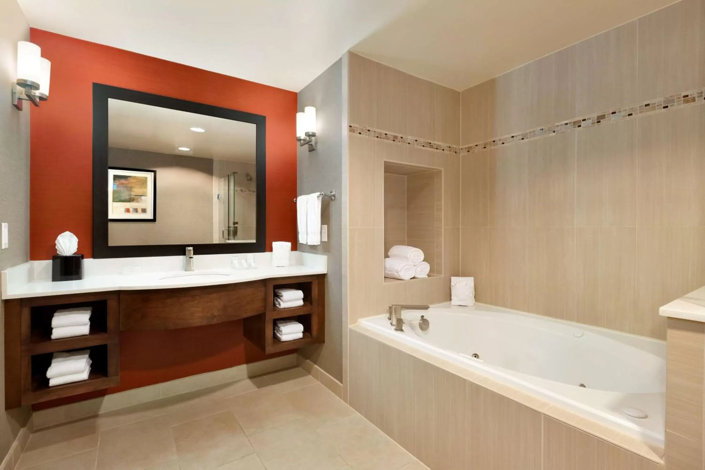 Bathroom in Hilton Garden Inn Houston NW America Plaza
