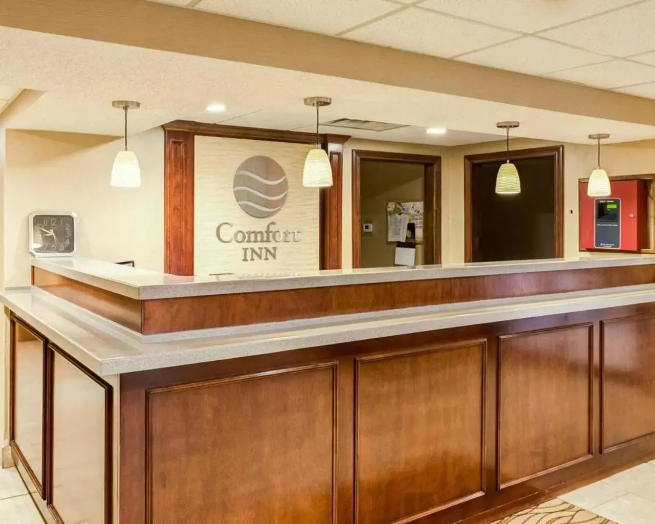 Lobby/Reception in Comfort Inn Lexington Southeast