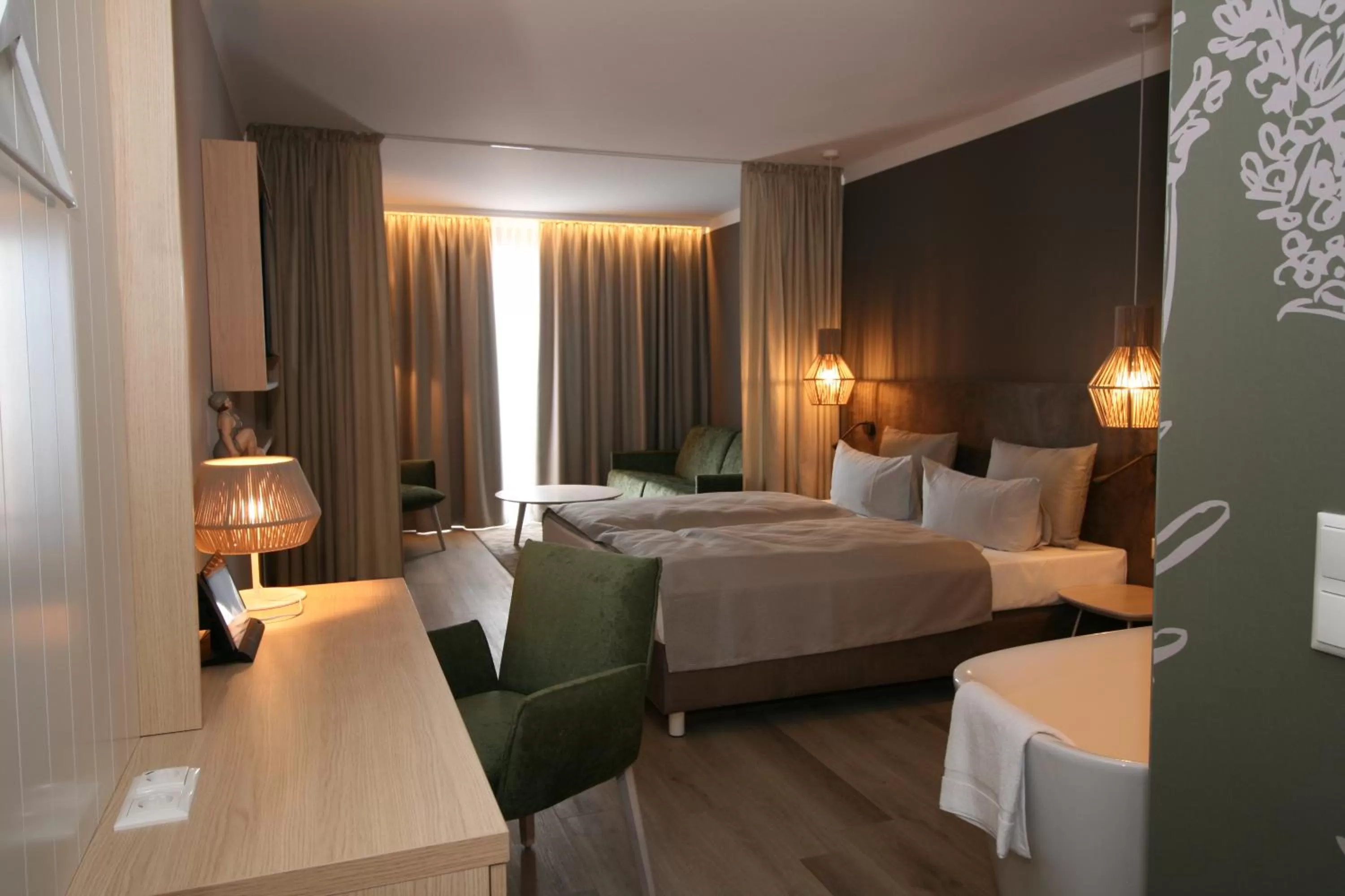 Photo of the whole room, Bed in Landhotel Rittmeister & Kräuter-SPA Adults Only