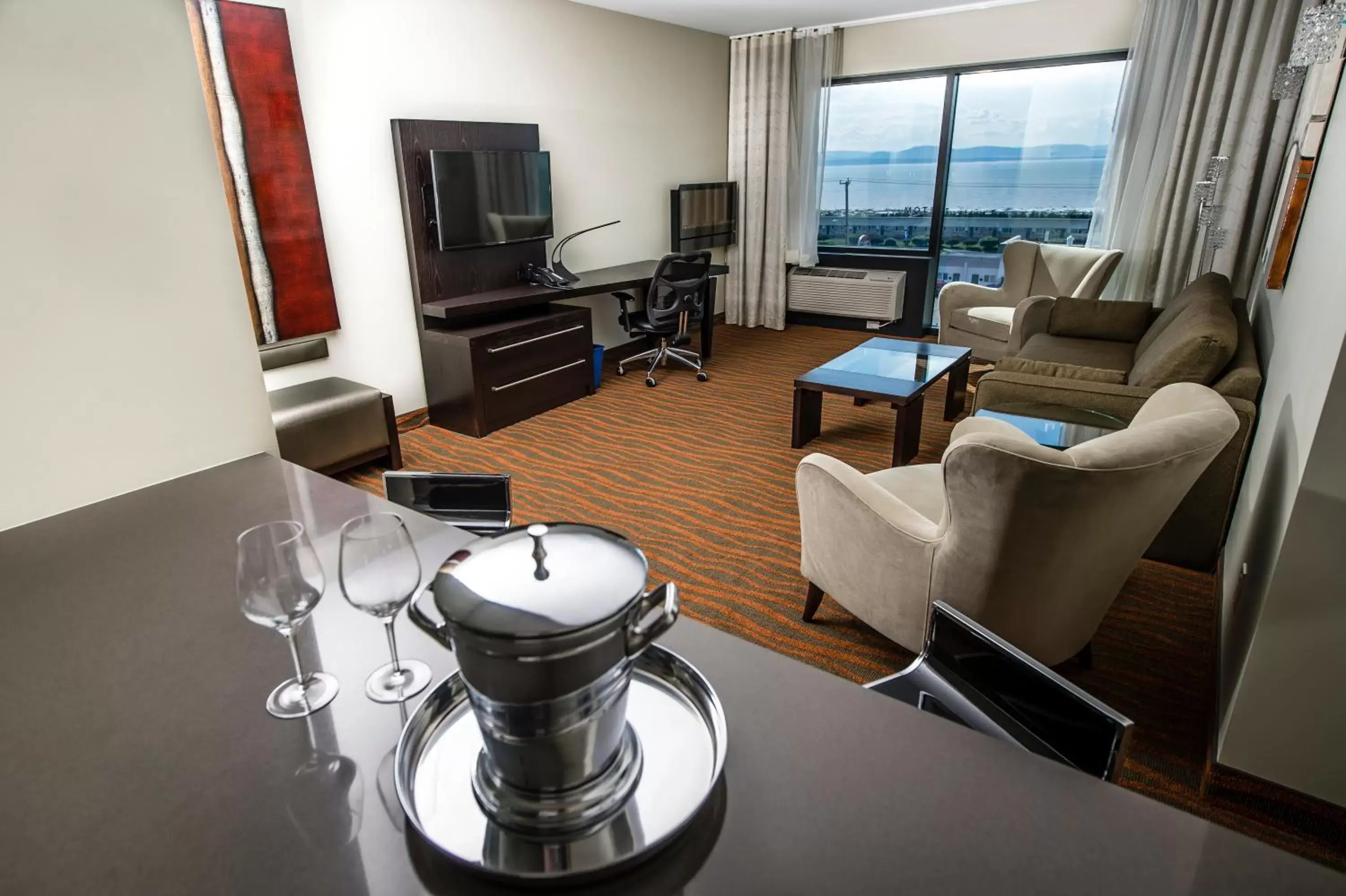 Living room, Seating Area in Hotel Levesque