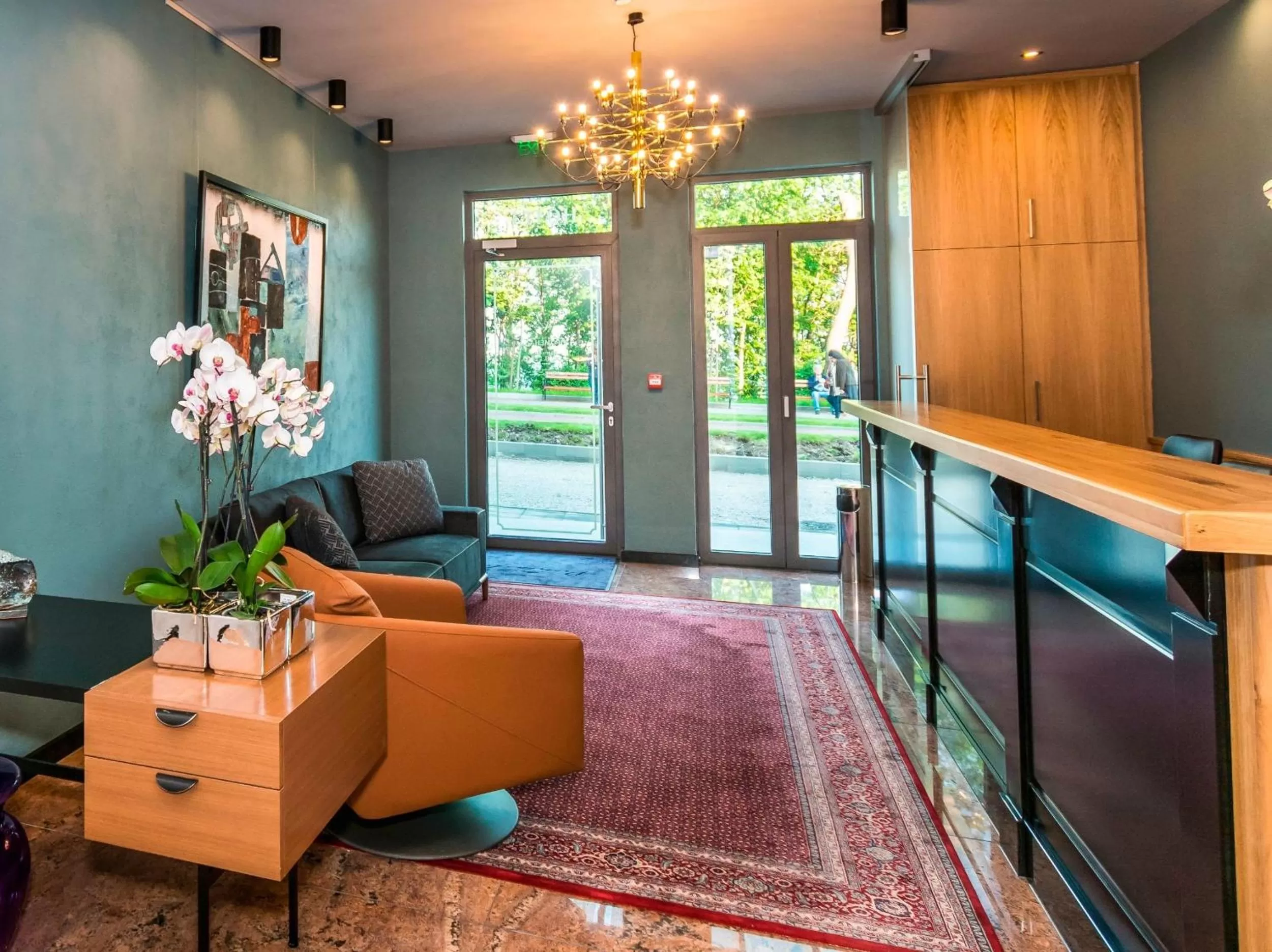 Lobby or reception in Hotel Residence Promenade