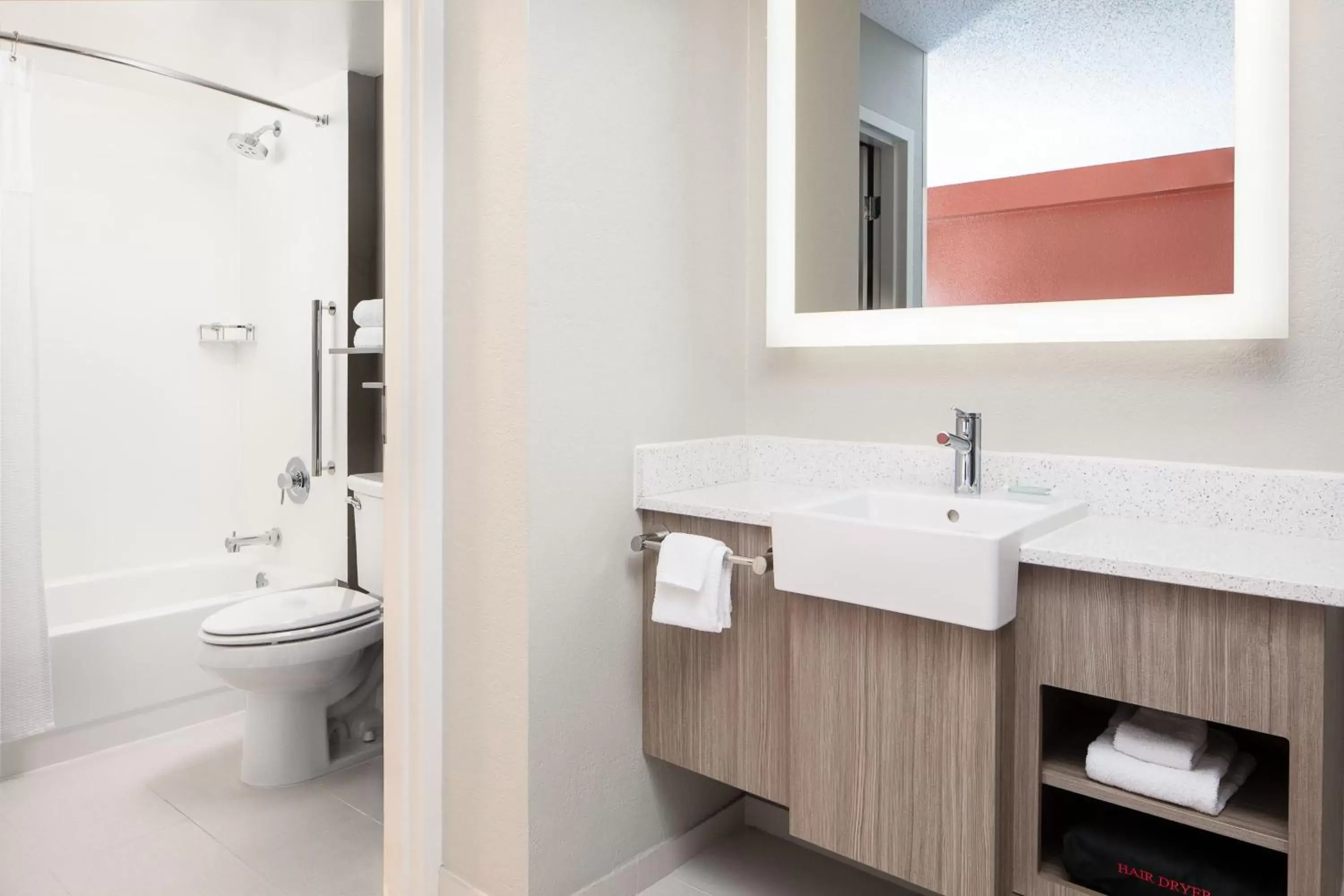 Bathroom in SpringHill Suites by Marriott Dallas Downtown / West End