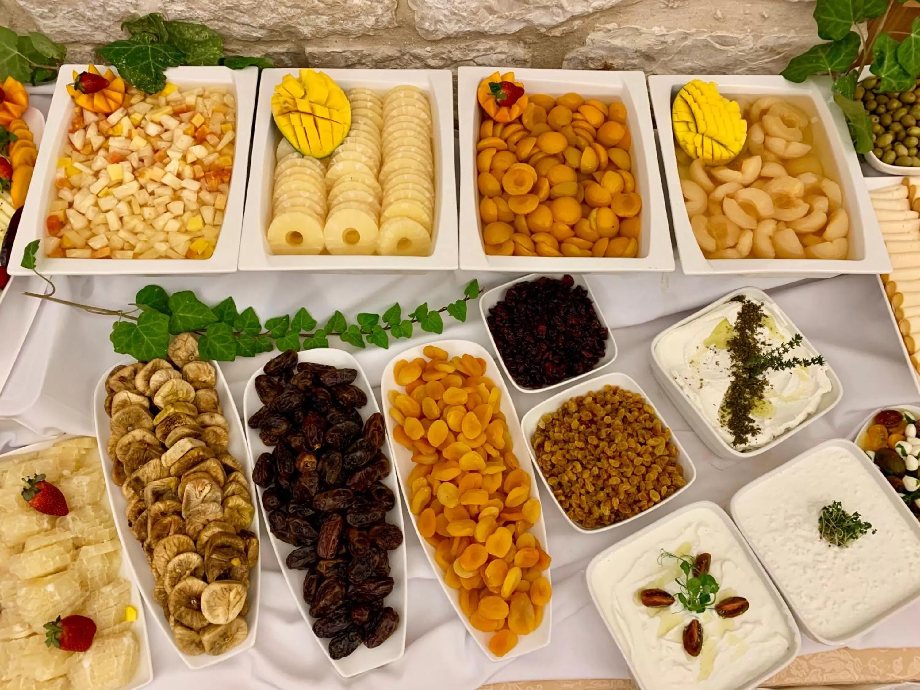 Buffet breakfast in Ambassador Boutique Hotel